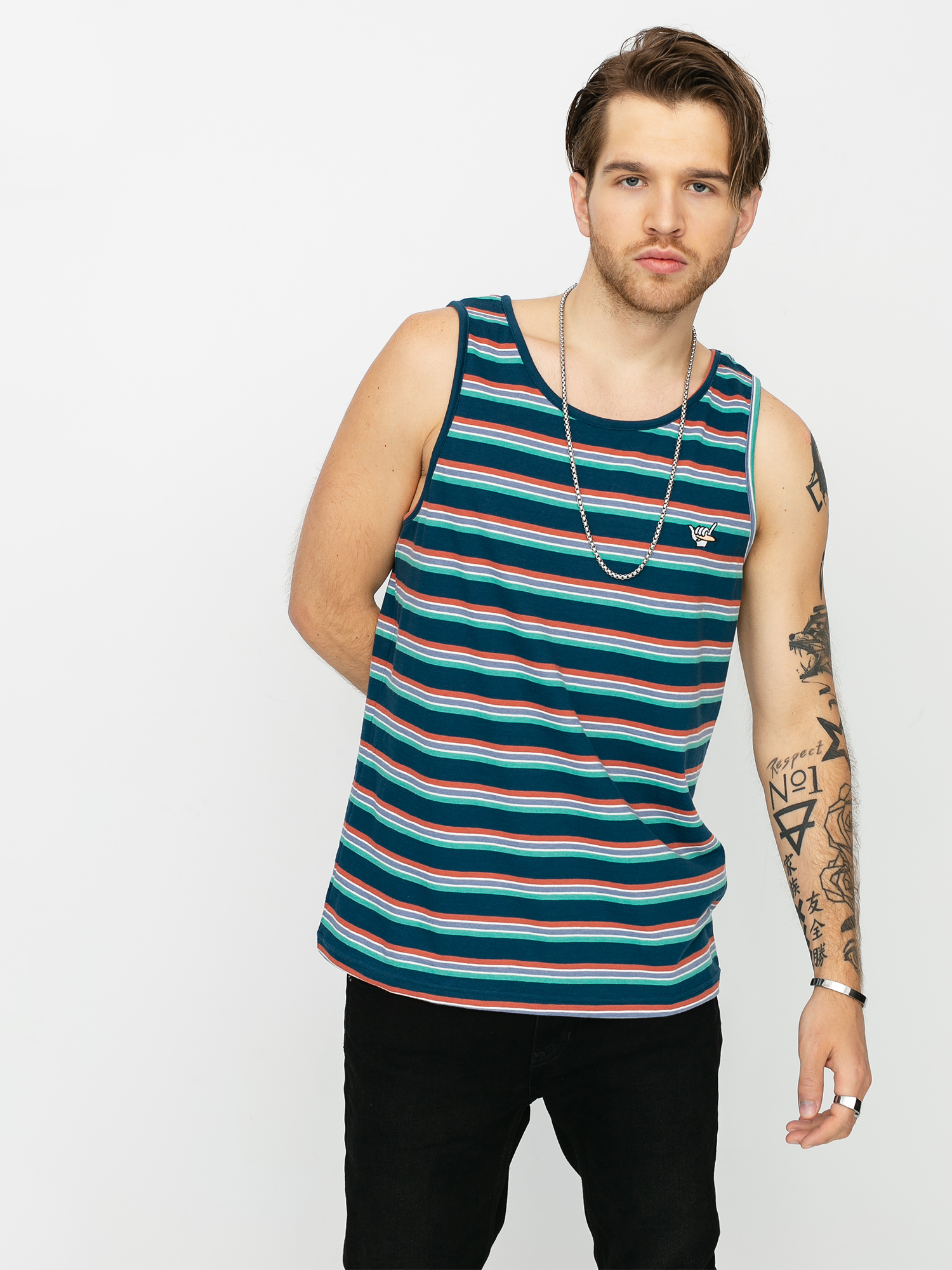 Koszulka Quiksilver Coreky Mate (majolica blue s2 coreky mate)