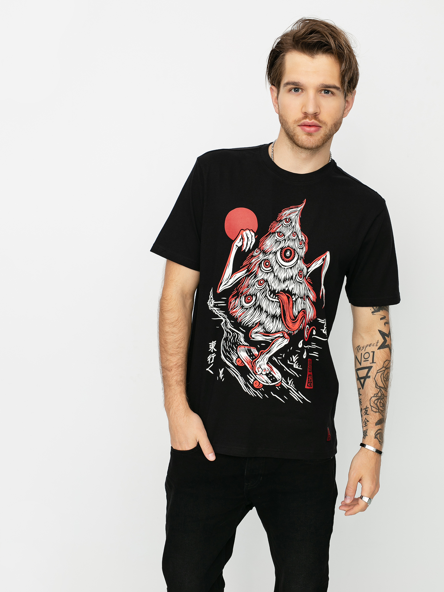 T-shirt Element Tree Ghost (flint black)