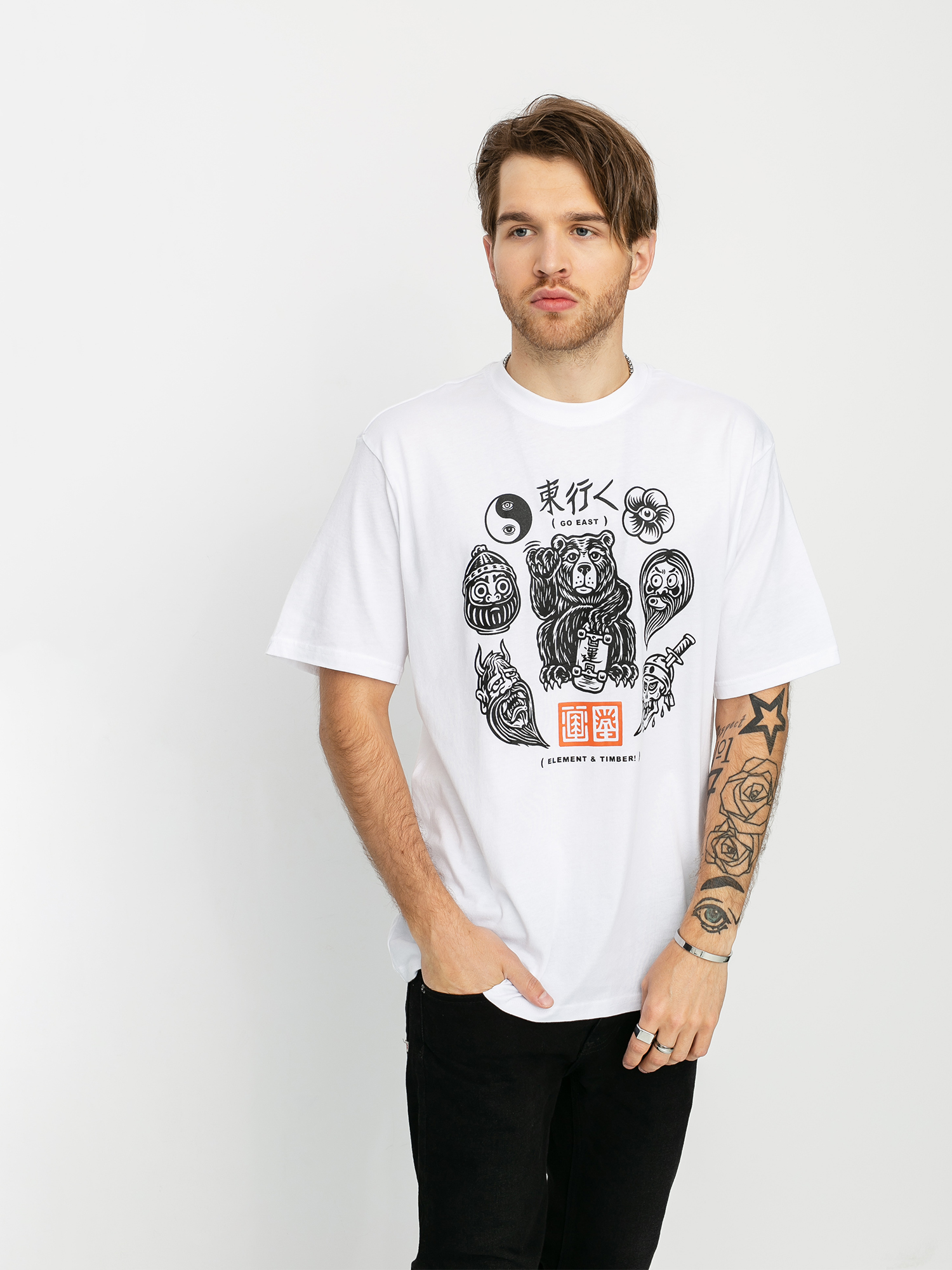 T-shirt Element Flash (optic white)