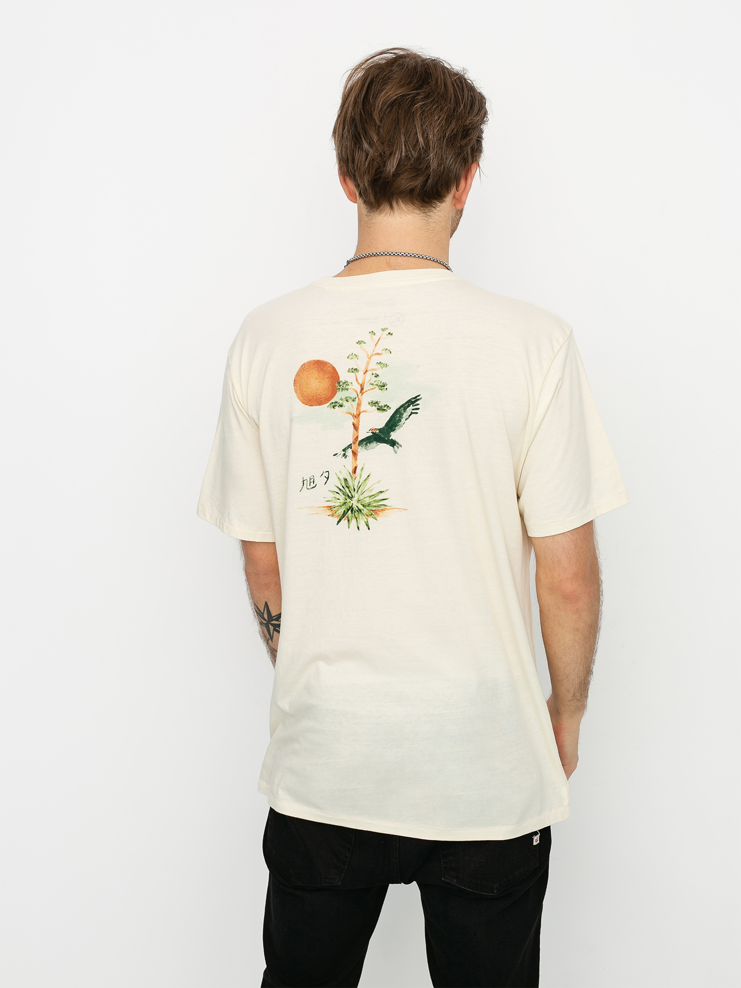 T-shirt Brixton Bansai Prt (dove)