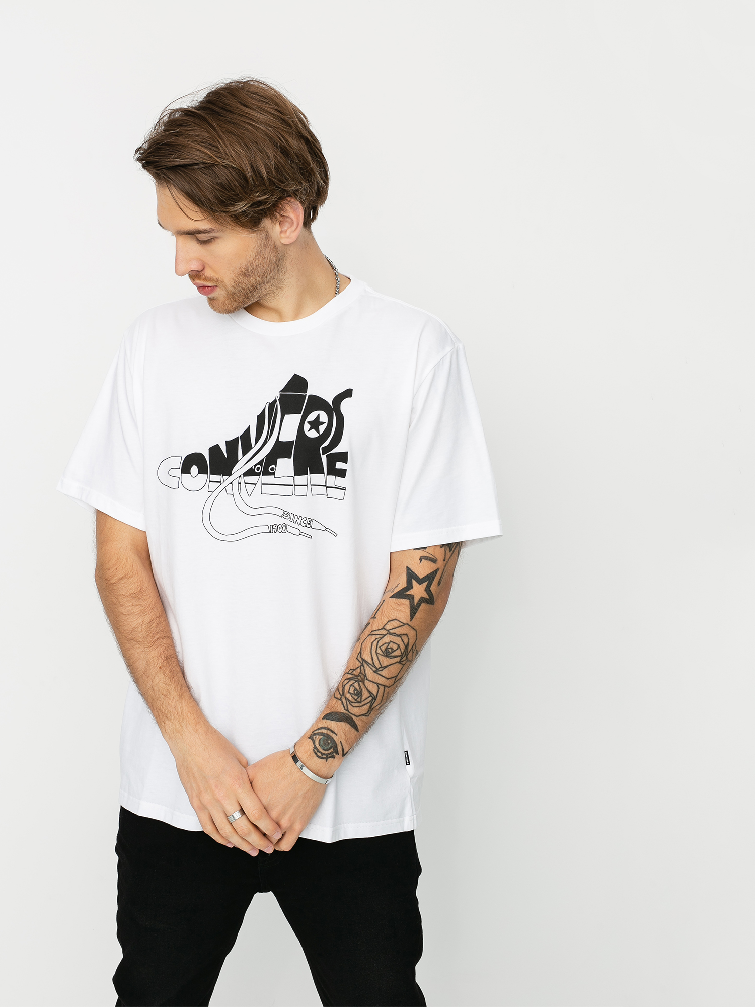 T-shirt Converse Art (optical white)