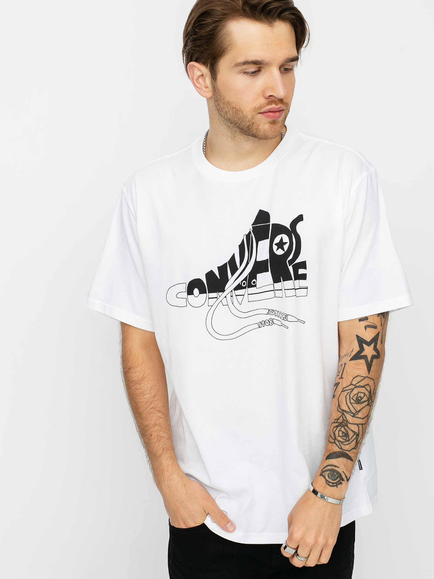 T-shirt Converse Art (optical white)