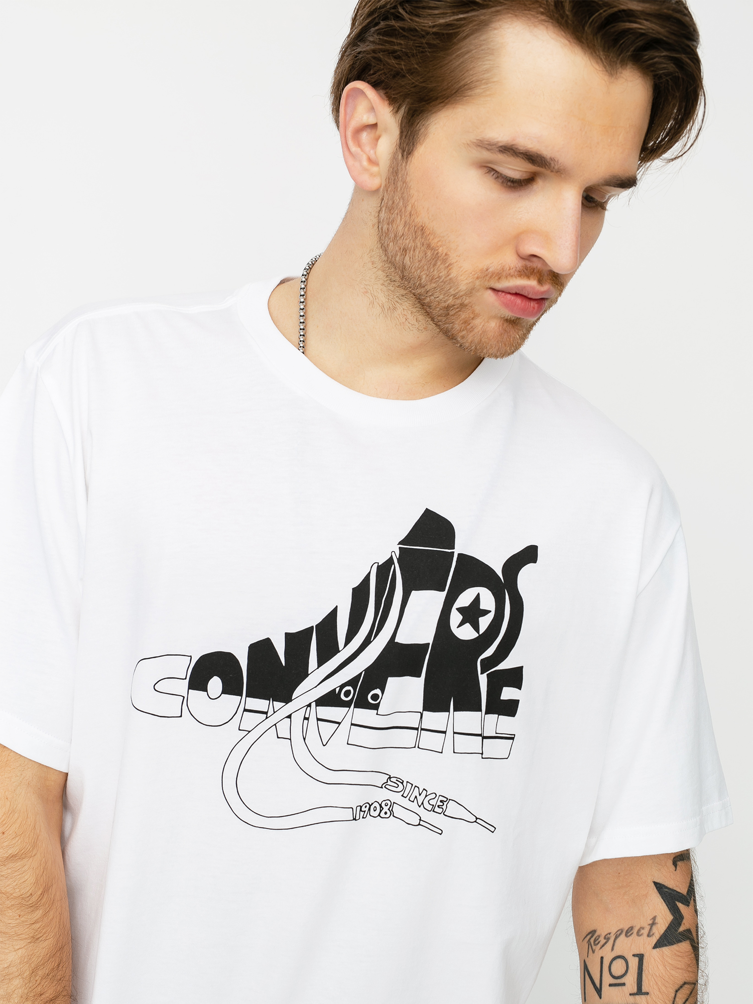 T-shirt Converse Art (optical white)