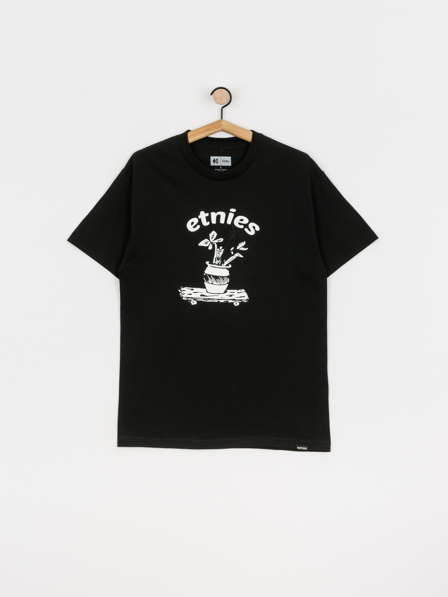 T-shirt Etnies Flowerpot (black)