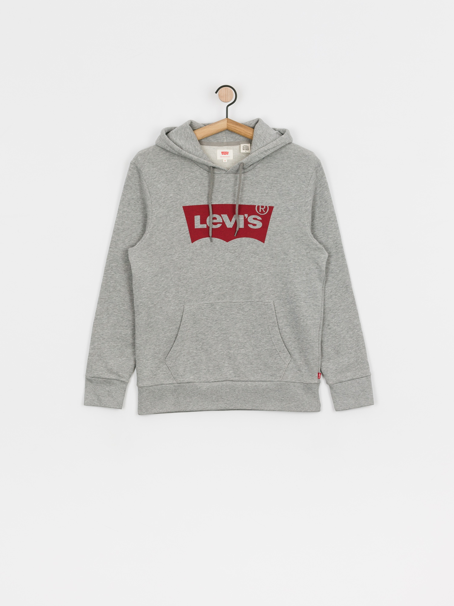 Bluza z kapturem Levi's® Housemark HD (midtone heather grey)