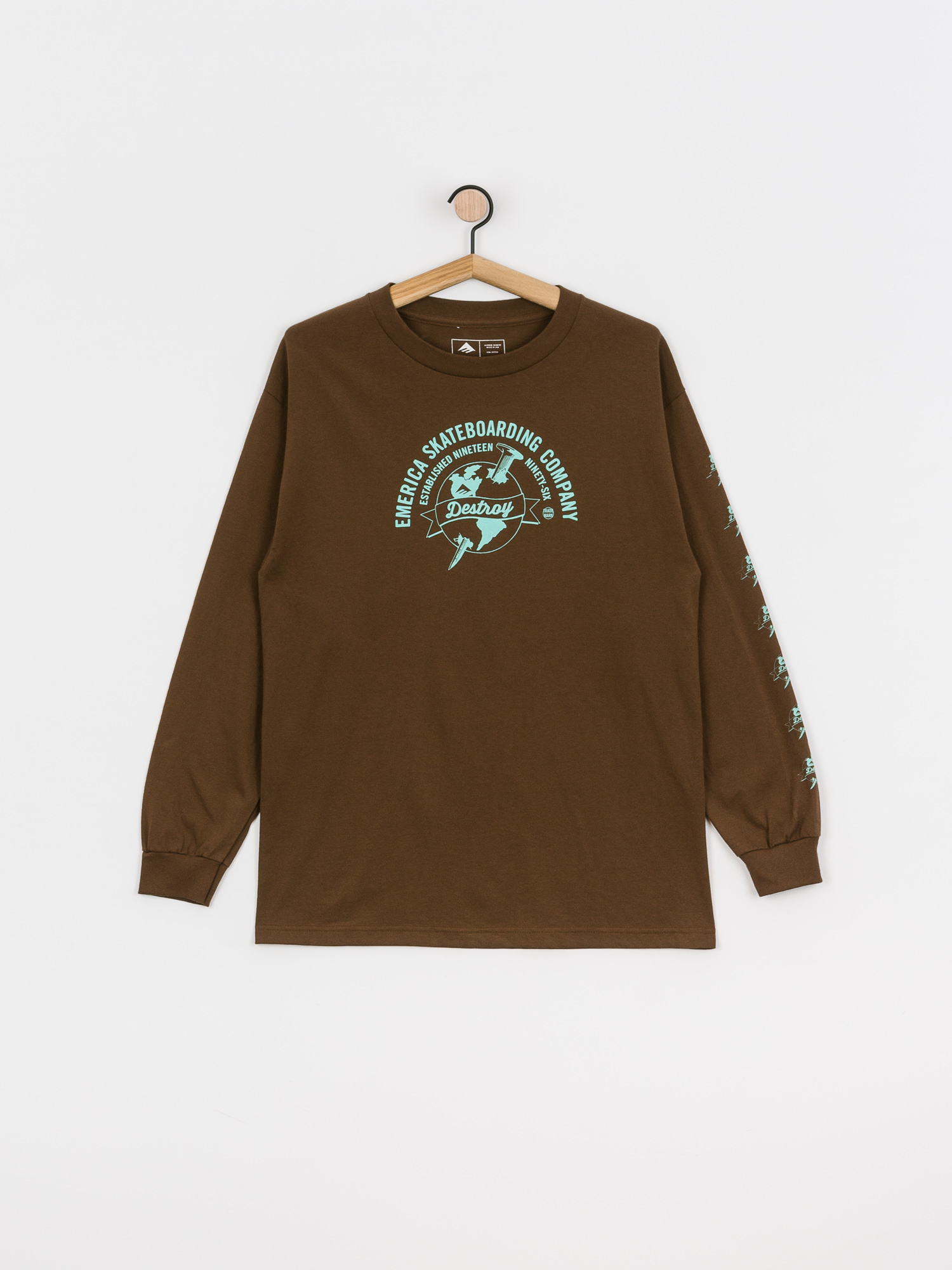 Longsleeve Emerica Nailed (tobacco)