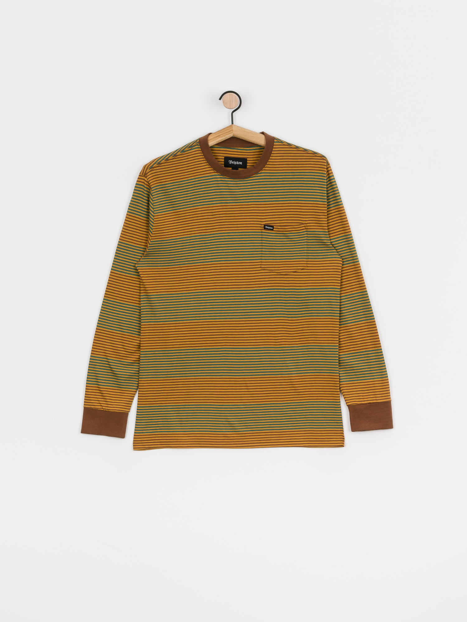 Longsleeve Brixton Hilt Pocket (bison)