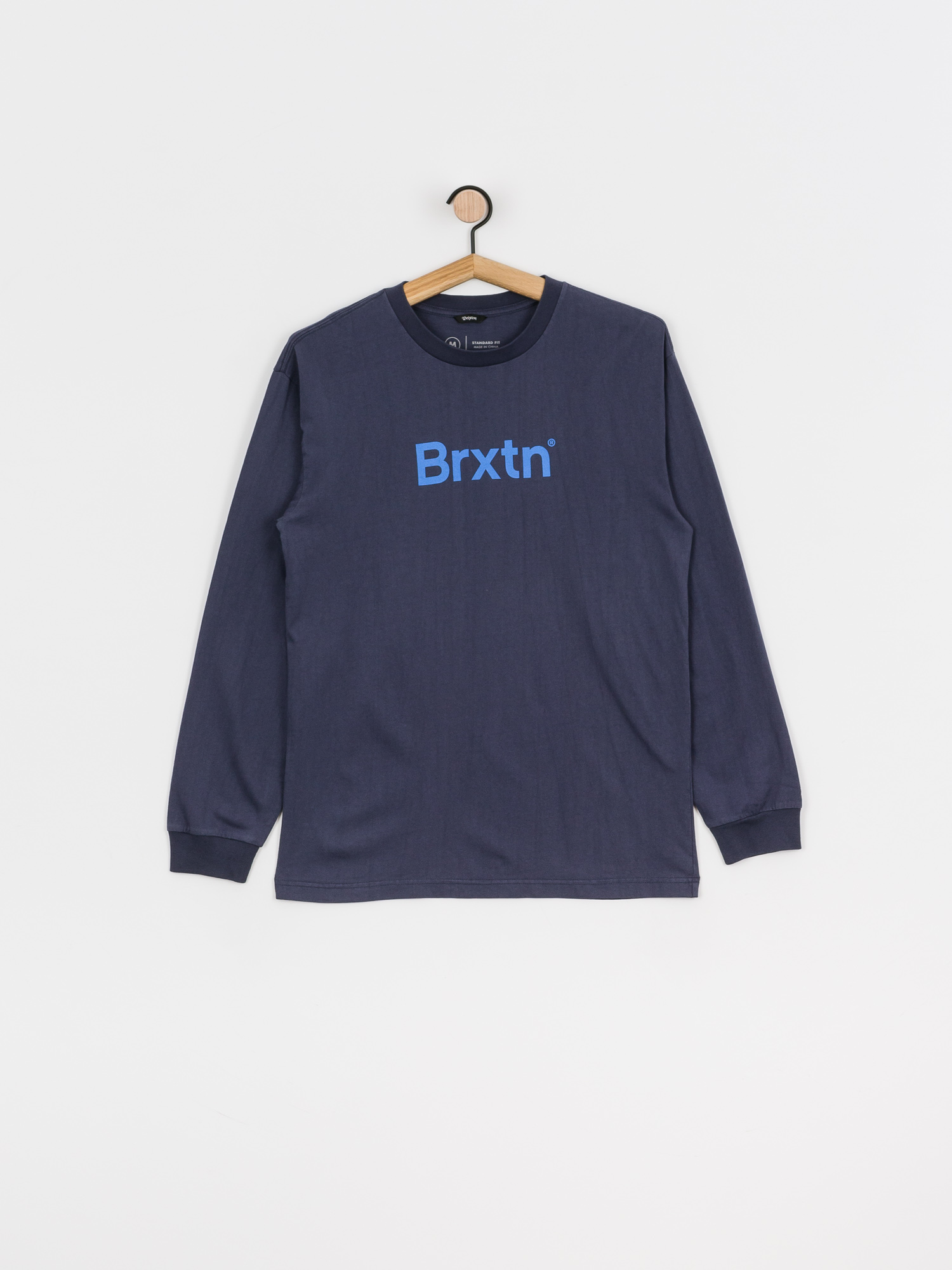 Longsleeve Brixton Gate Stt (washed navy)