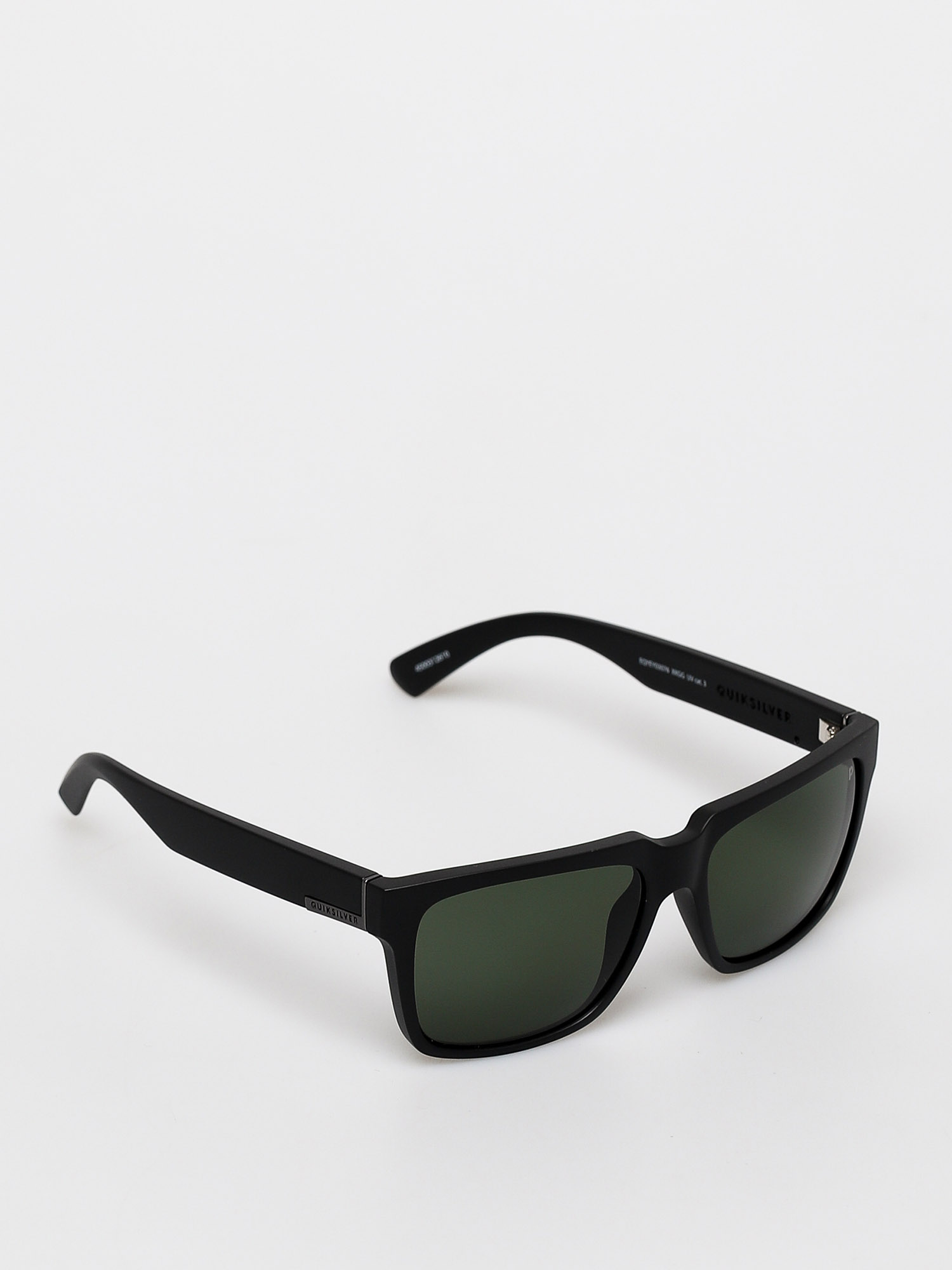 Okulary przeciwsłoneczne Quiksilver Bruiser Polarized (matte black/green p)