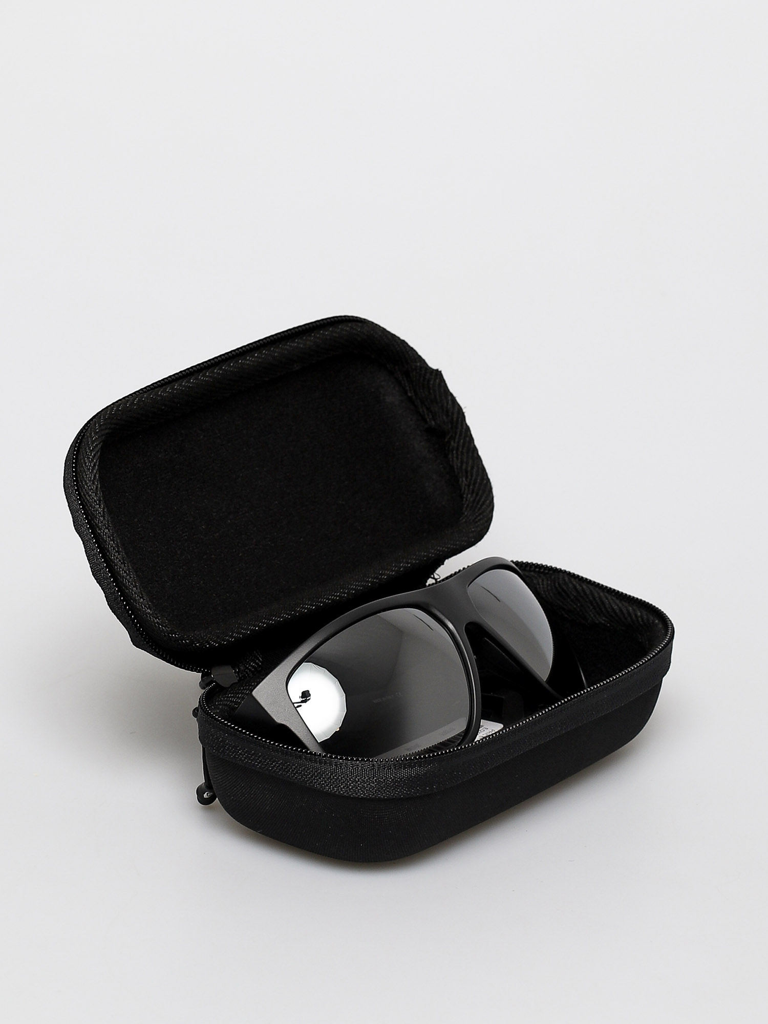 Okulary przeciwsłoneczne Quiksilver Transmission (matte black/flash si)