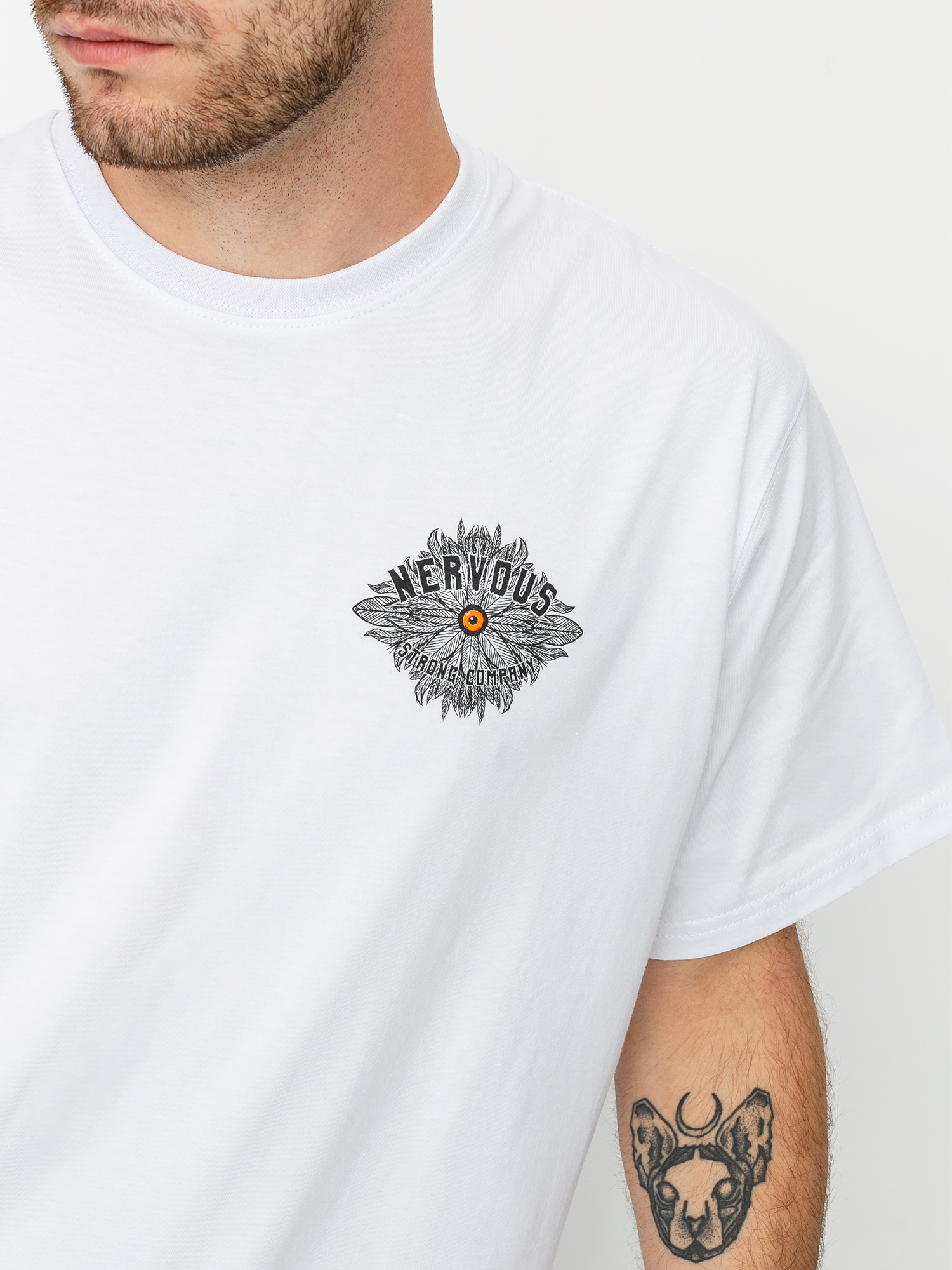 T-shirt Nervous Eye (white)