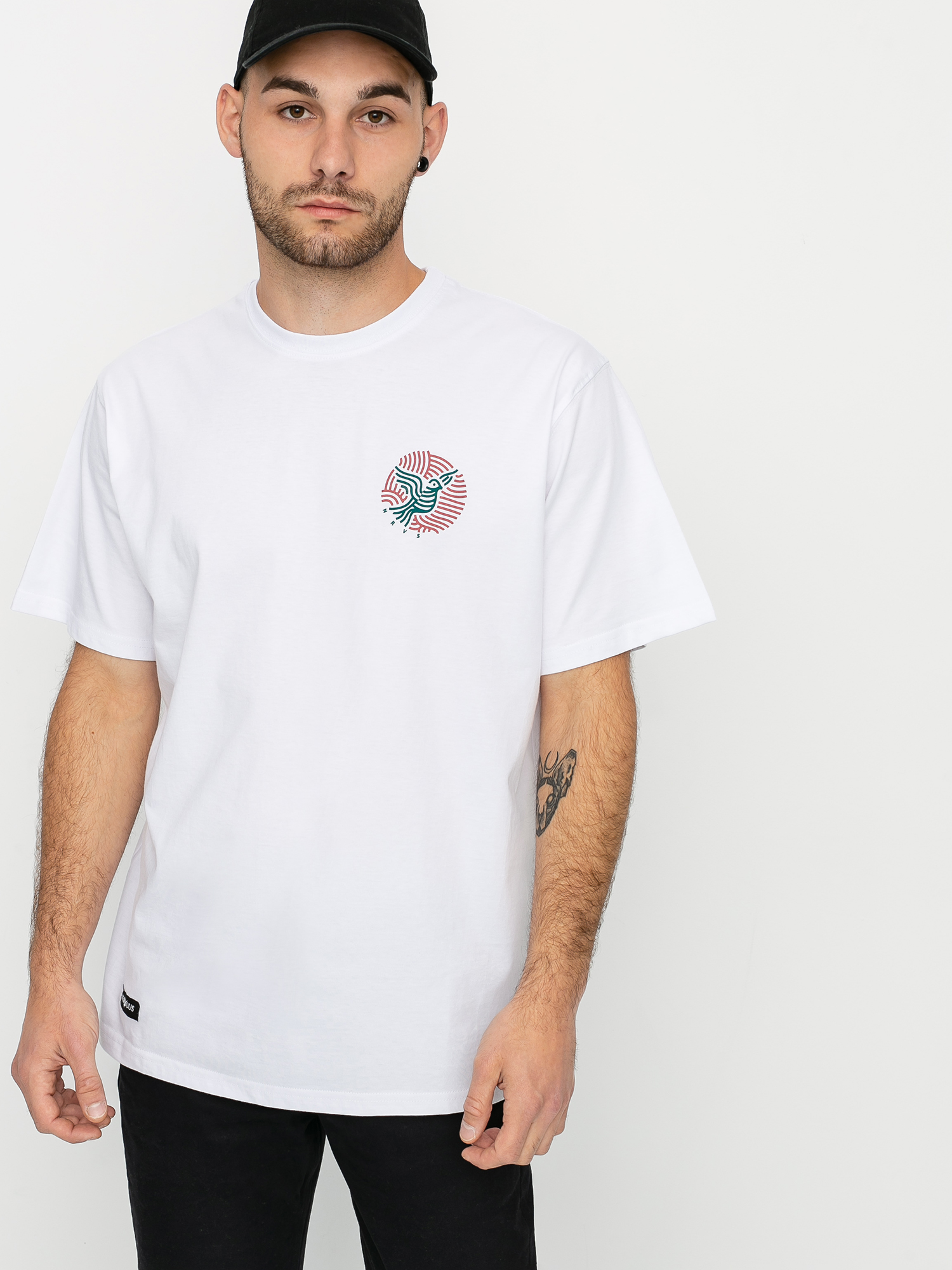 T-shirt Nervous Ribbons (white)