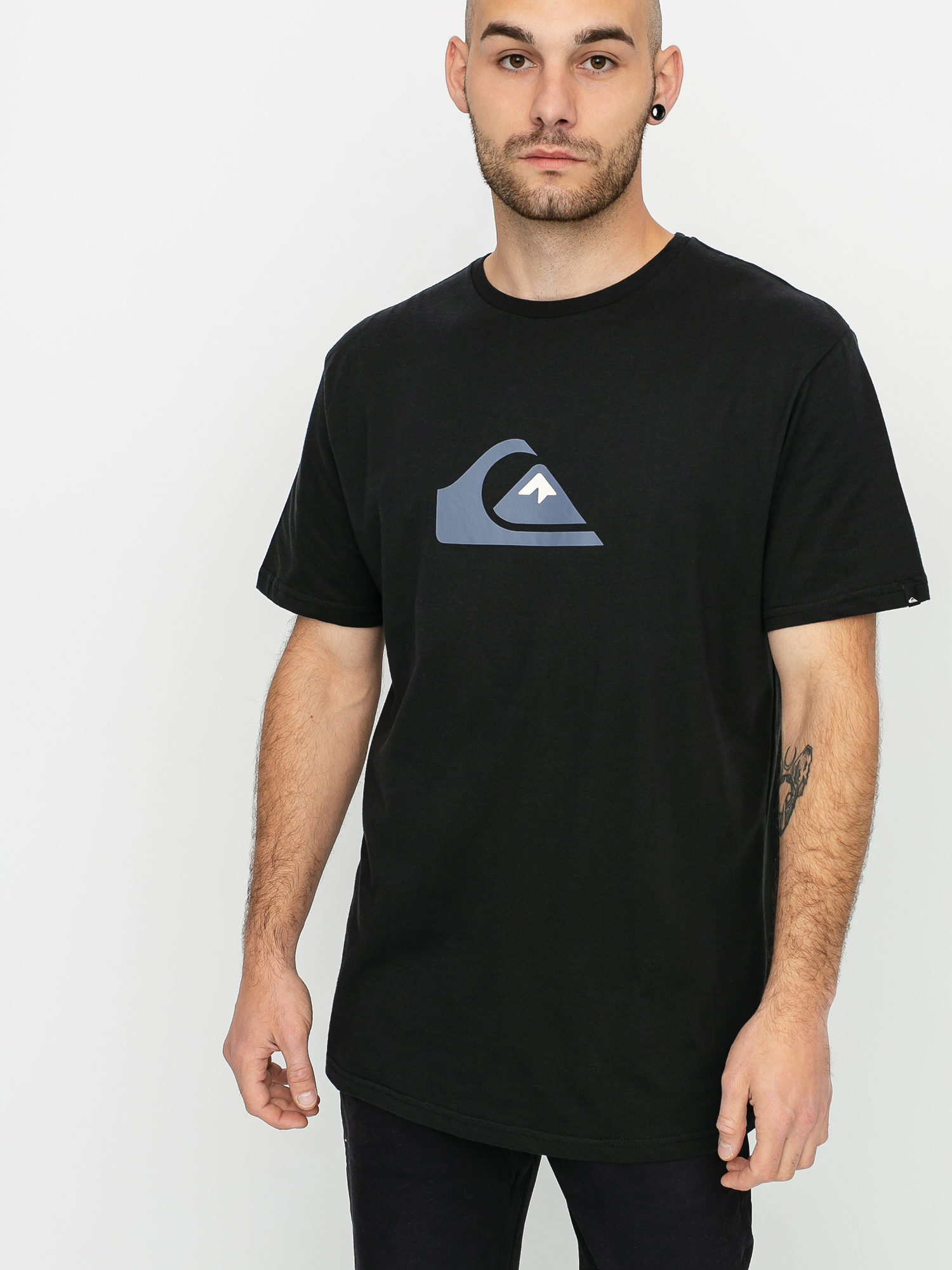 T-shirt Quiksilver Comp Logo (black)