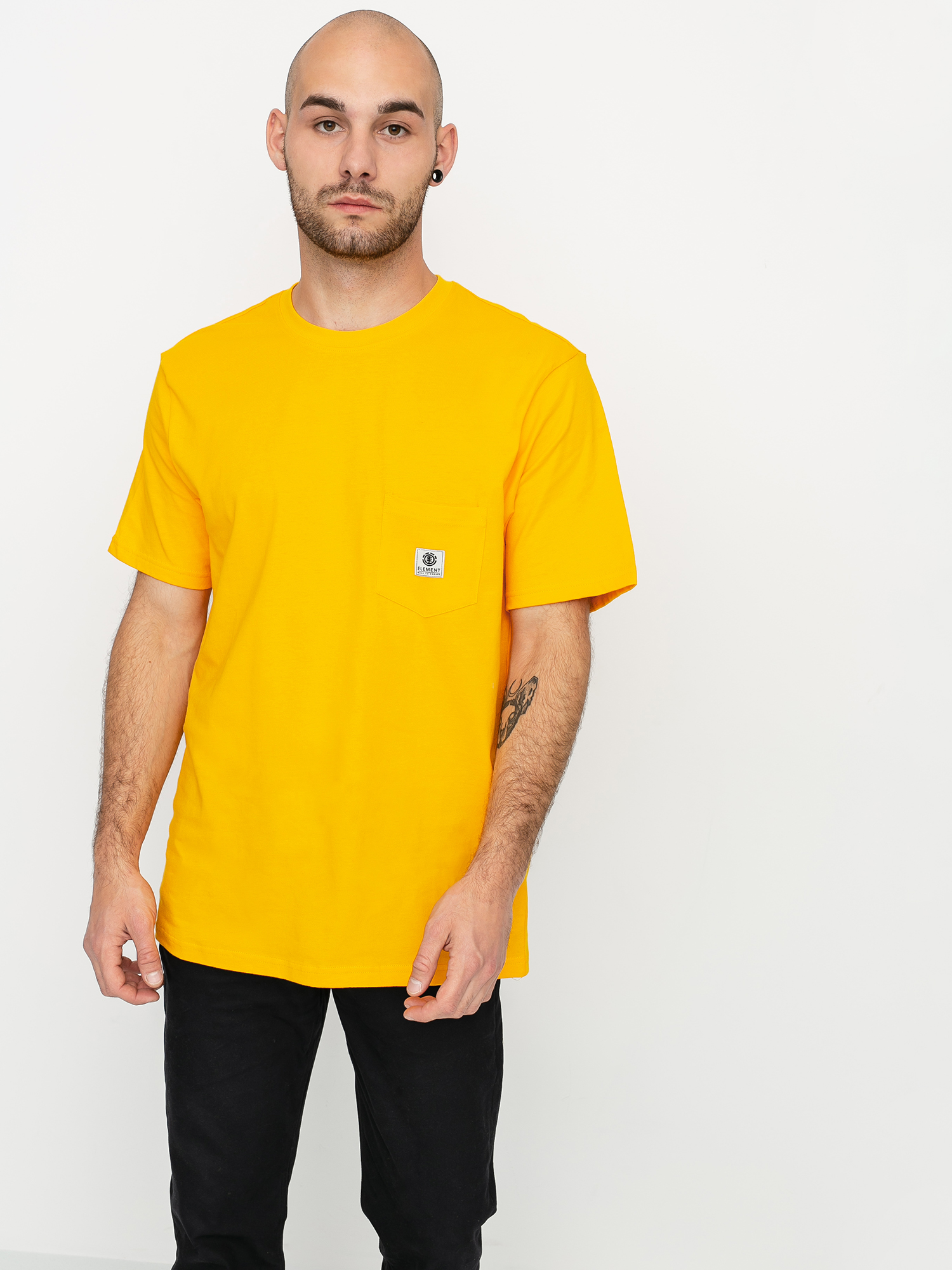 T-shirt Element Basic Pocket Label (gold)