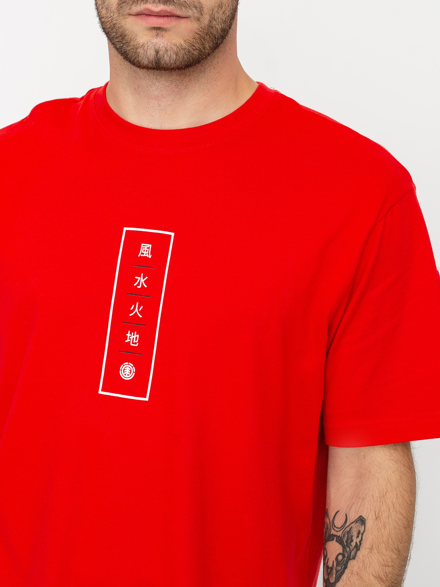 T-shirt Element Arata (fire red)
