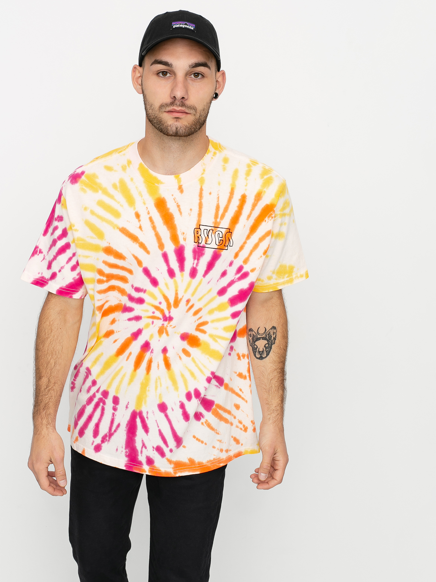 T-shirt RVCA Swerve (pink haze)