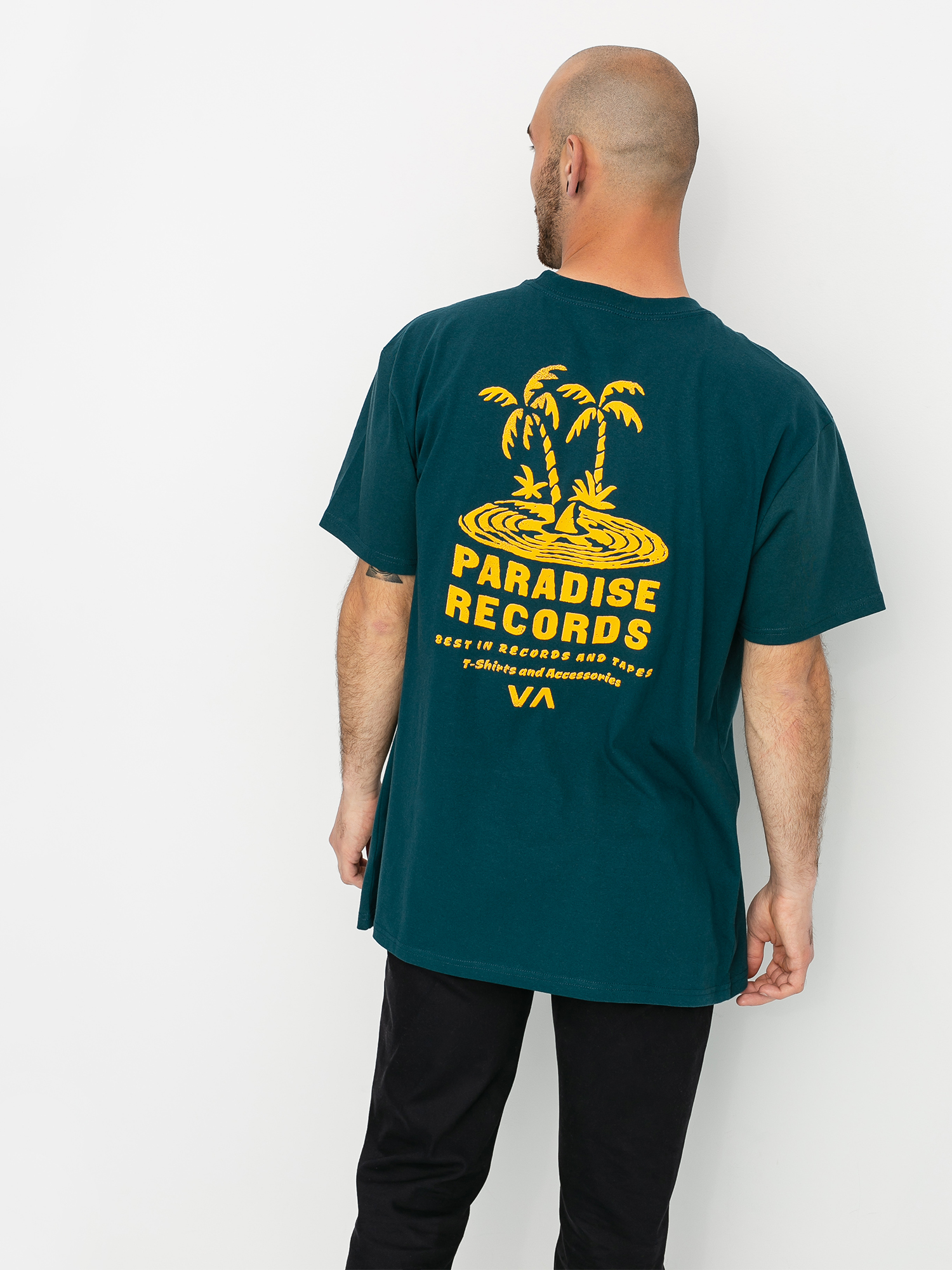 T-shirt RVCA Paradise Records (deep sea)