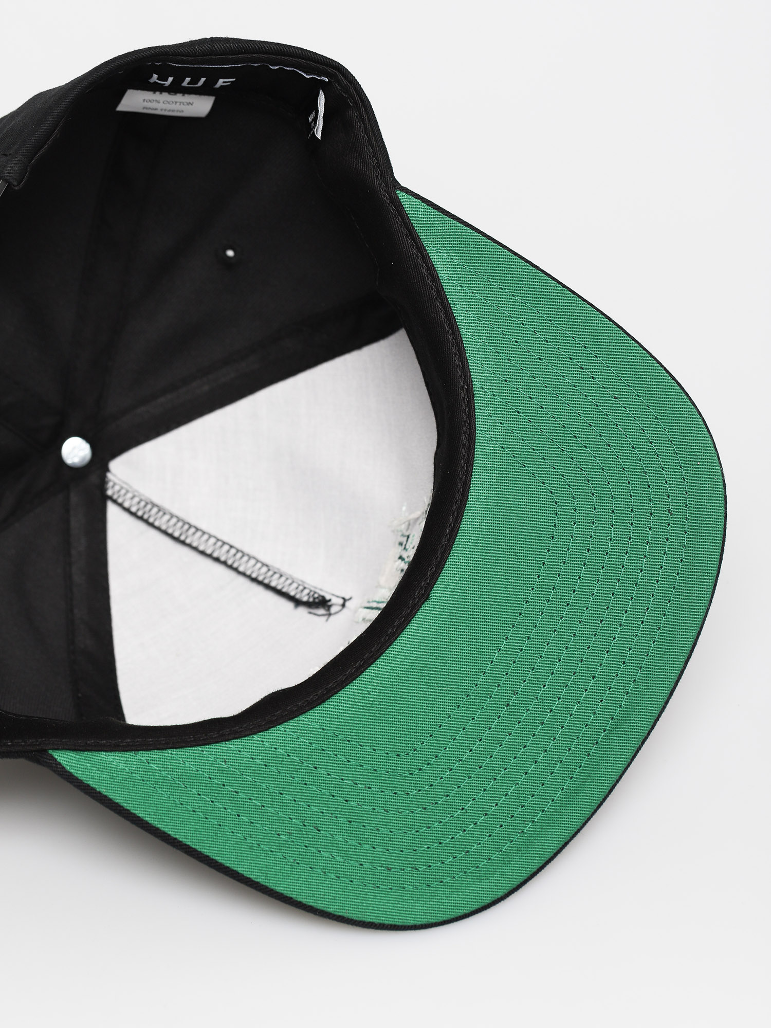 Czapka z daszkiem HUF Censored Snapback ZD (black)