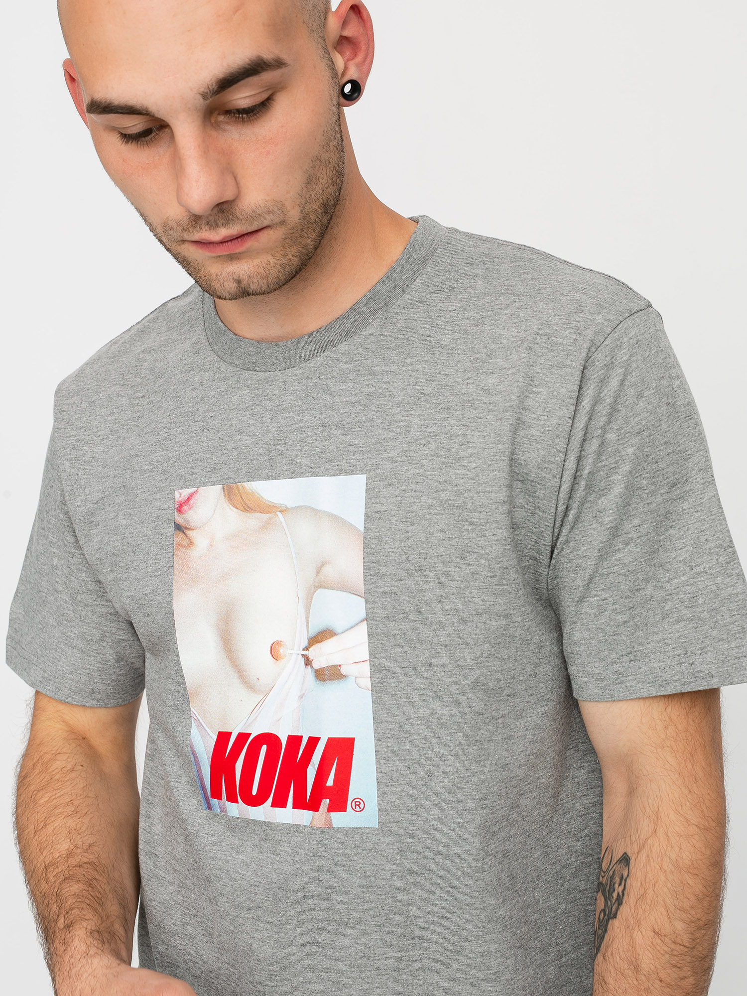 T-shirt Koka Swimsuit (heather grey)