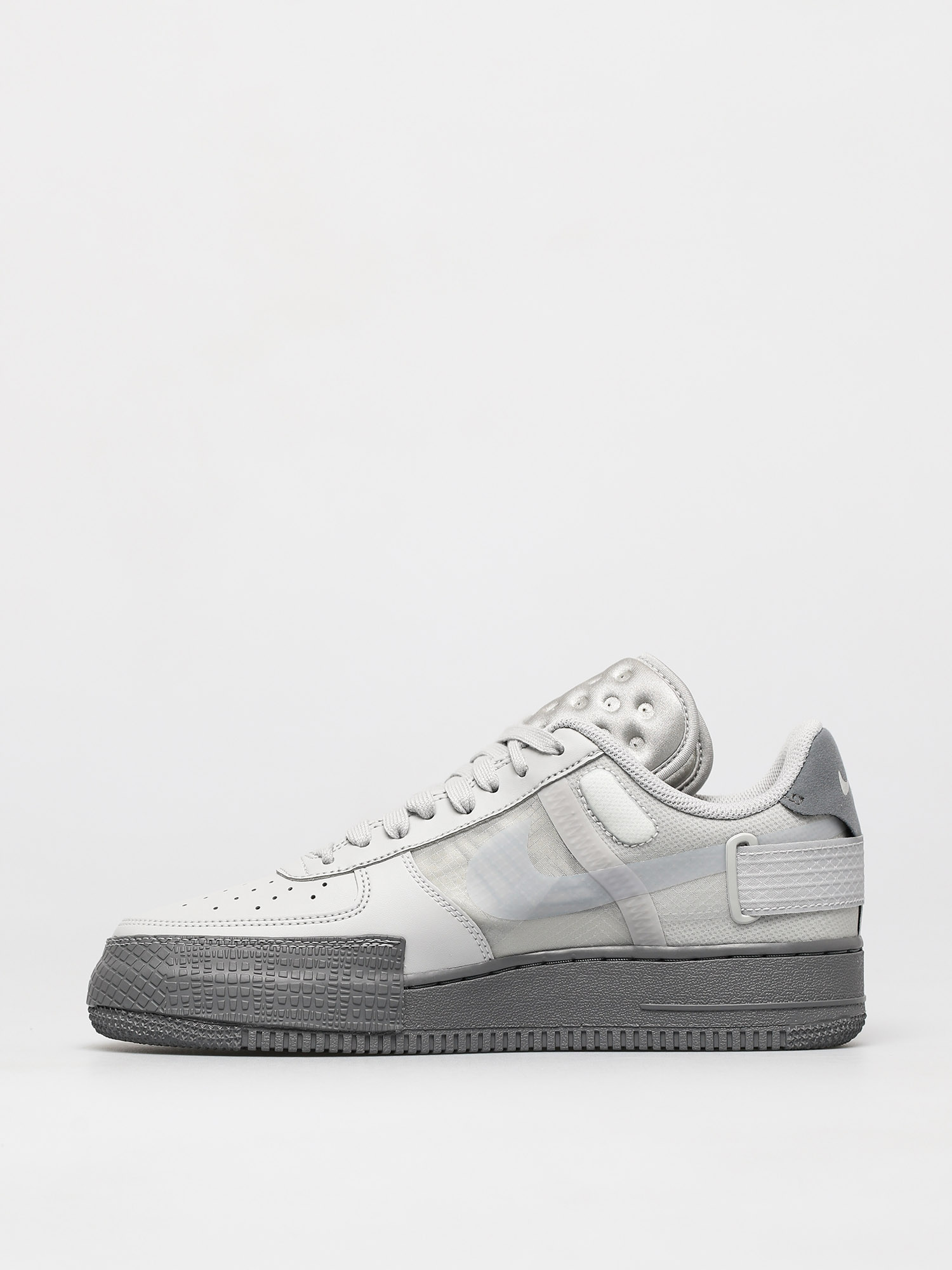 nike air force 1 low type grey fog