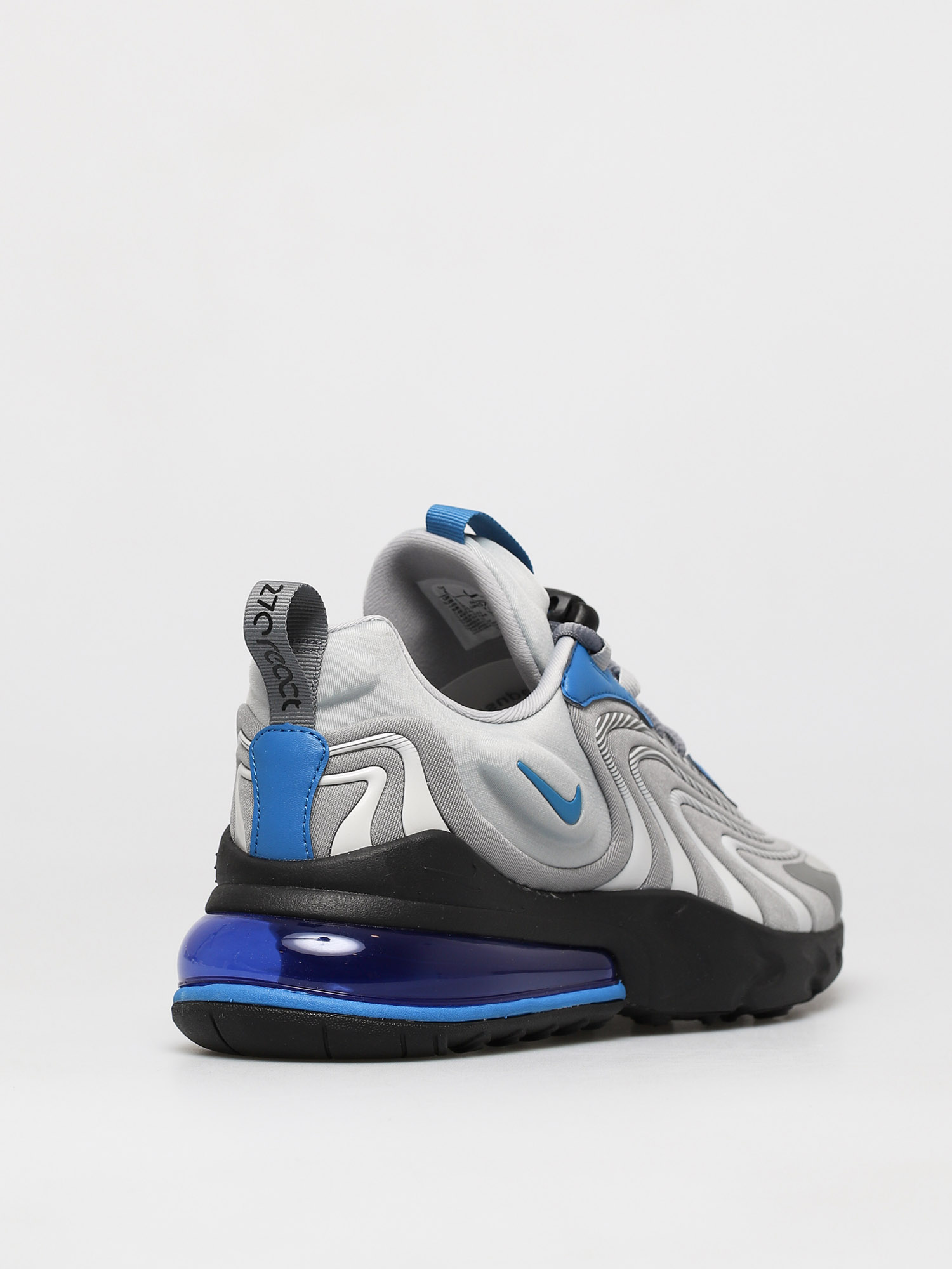 Buty Nike Air Max 270 React Eng (lt smoke grey/battle blue smoke grey)