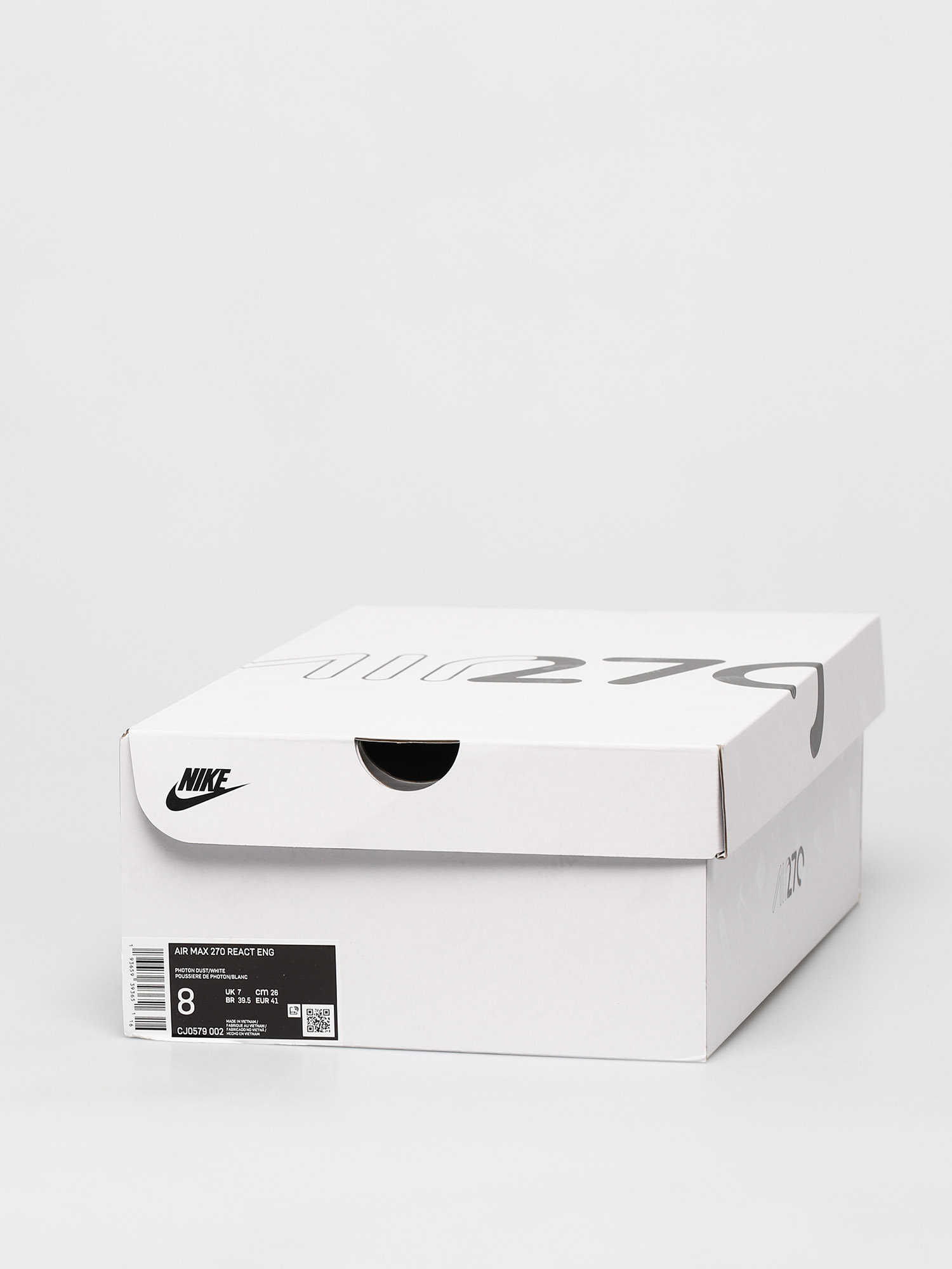 Buty Nike Air Max 270 React Eng (photon dust/white platinum tint)