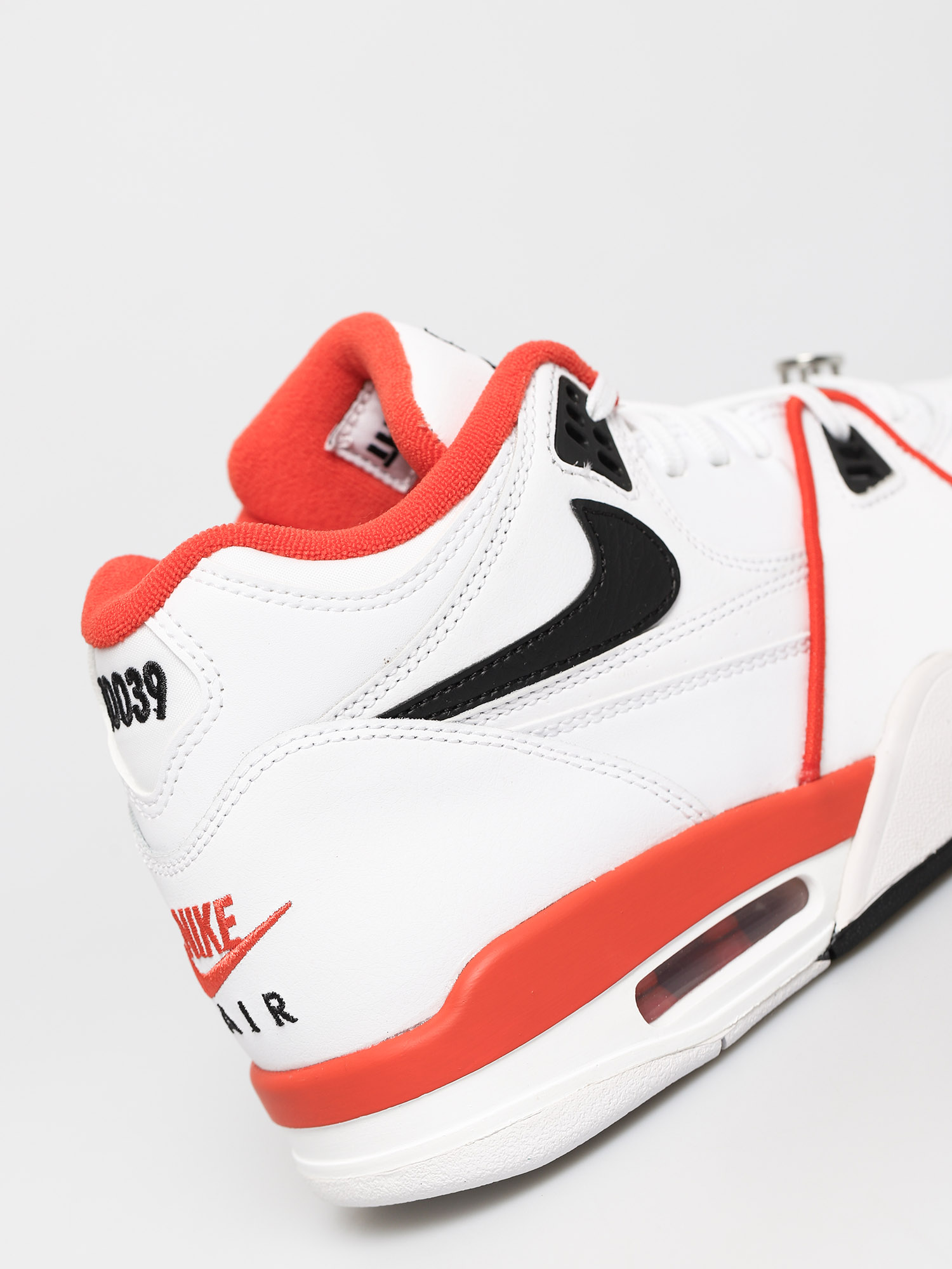 Buty Nike Air Flight 89 Emb (white/black/team orange)