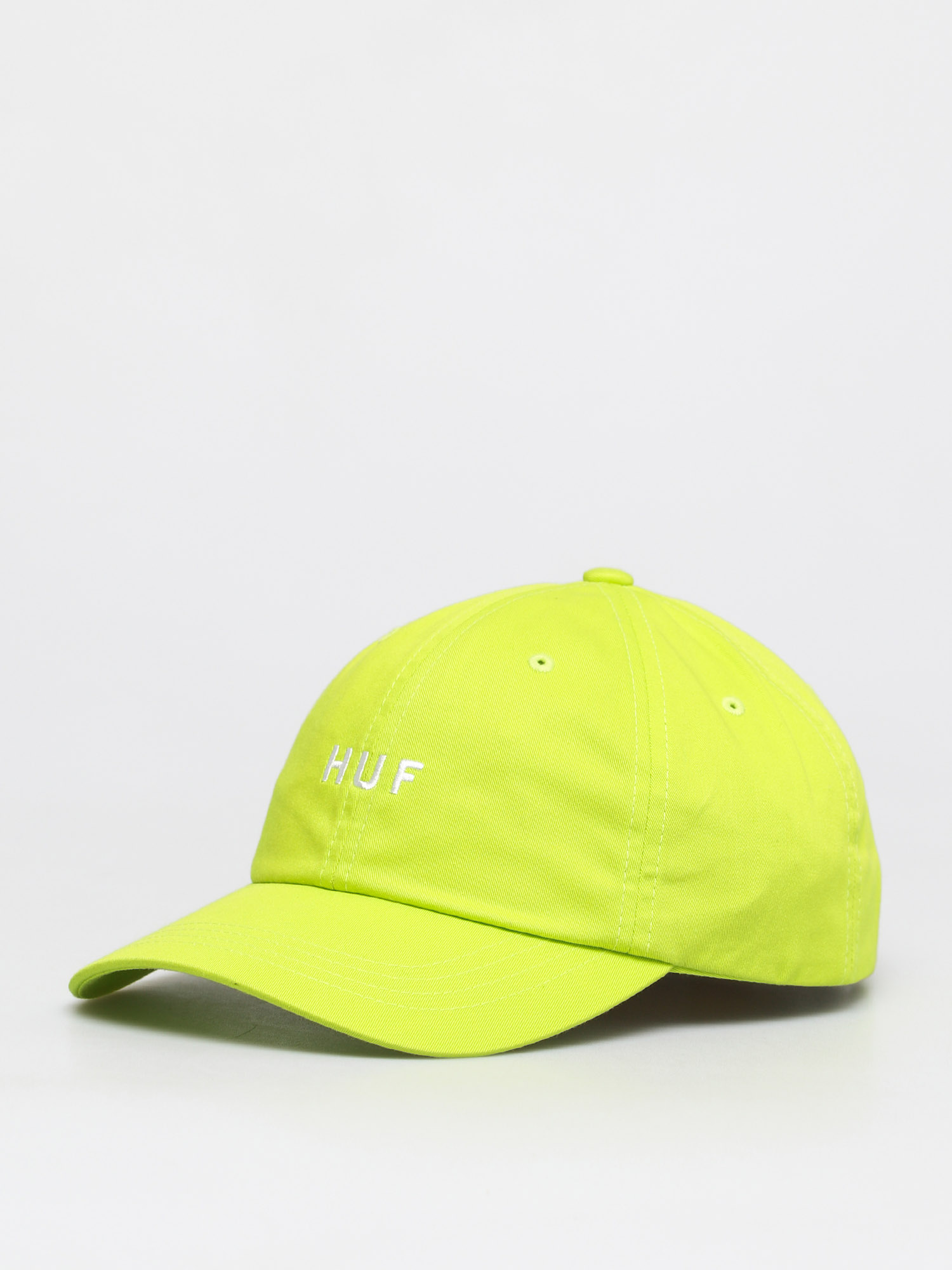 Czapka z daszkiem HUF Essentials OG Logo ZD (hot lime)