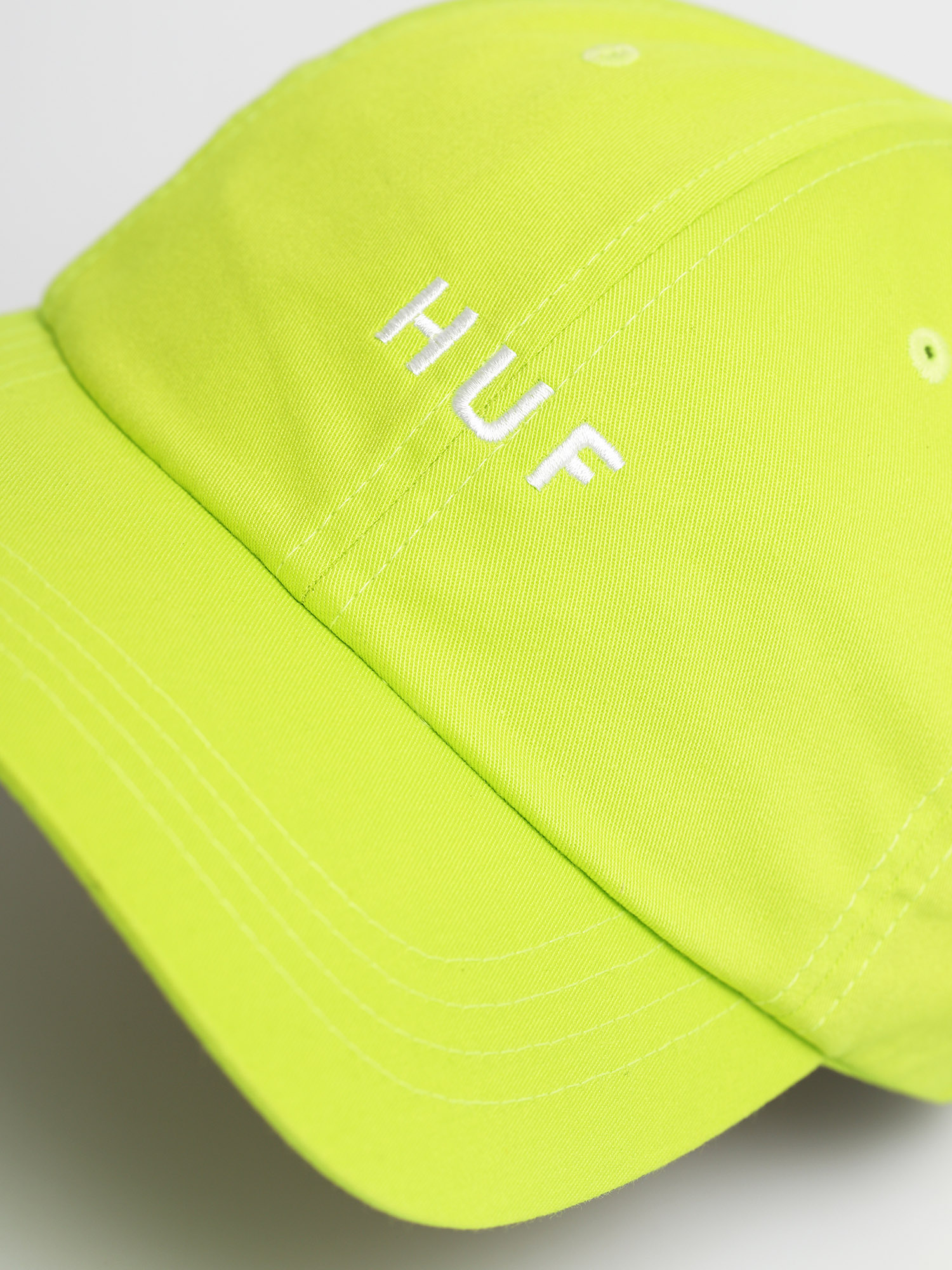 Czapka z daszkiem HUF Essentials OG Logo ZD (hot lime)