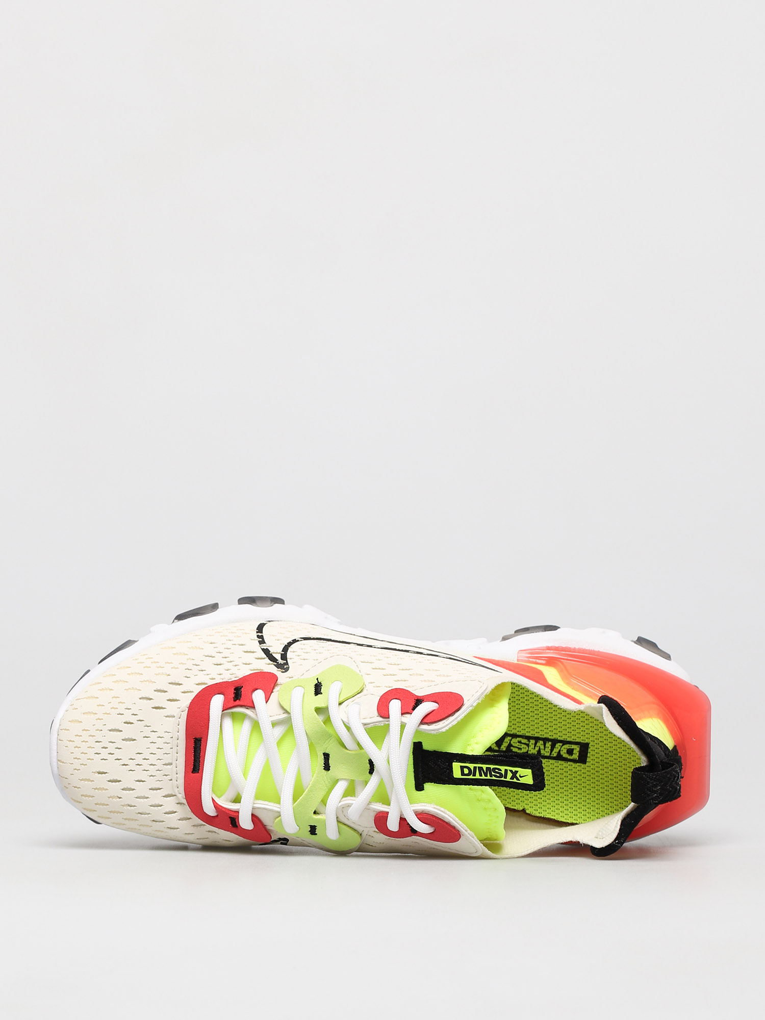 Buty Nike React Vision Wmn (pale ivory/black volt laser crimson)