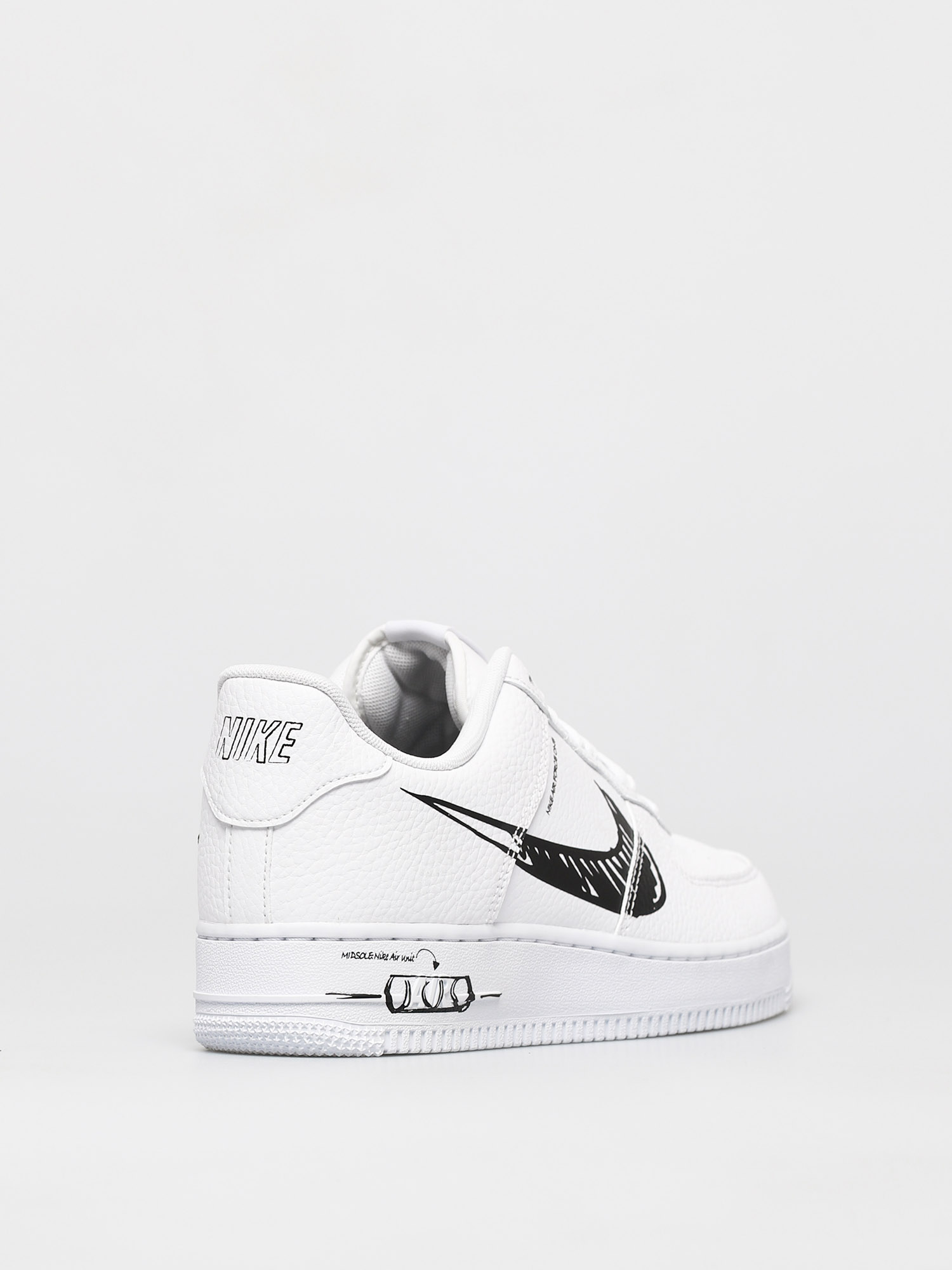 Buty Nike Air Force 1 Lv8 Utility (white/black white)