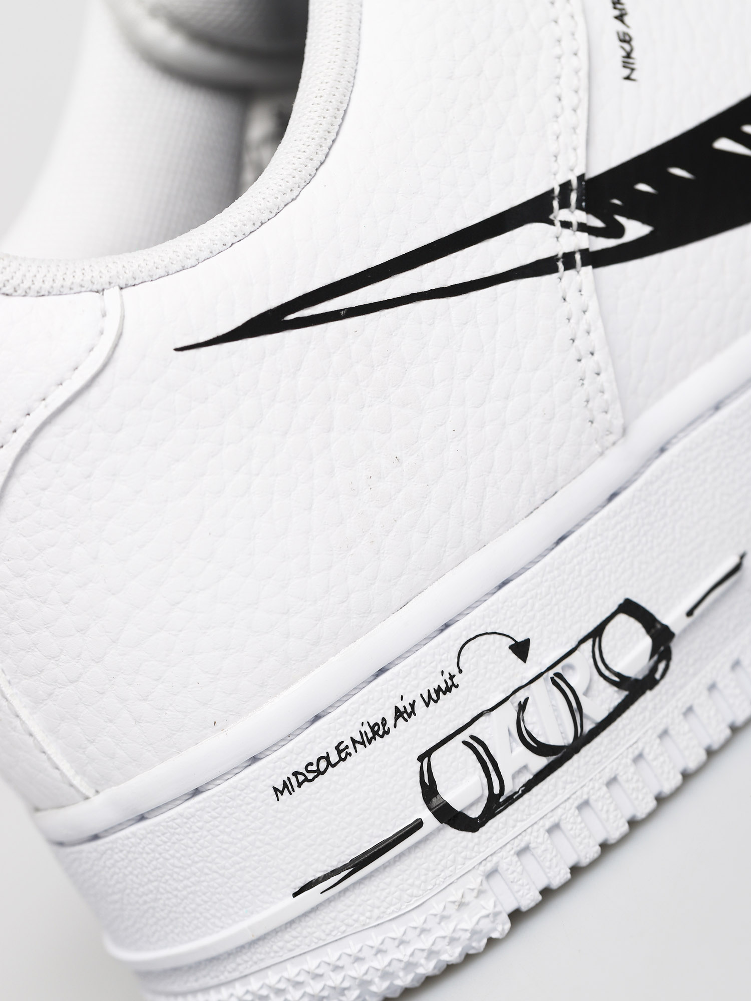 Buty Nike Air Force 1 Lv8 Utility (white/black white)