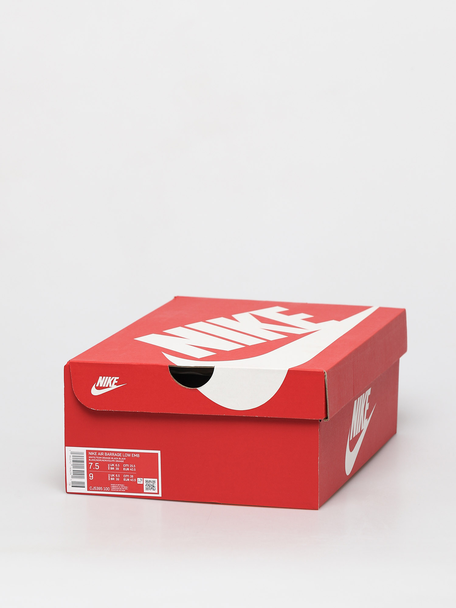 Buty Nike Air Barrage Low (white/team orange/black/black)