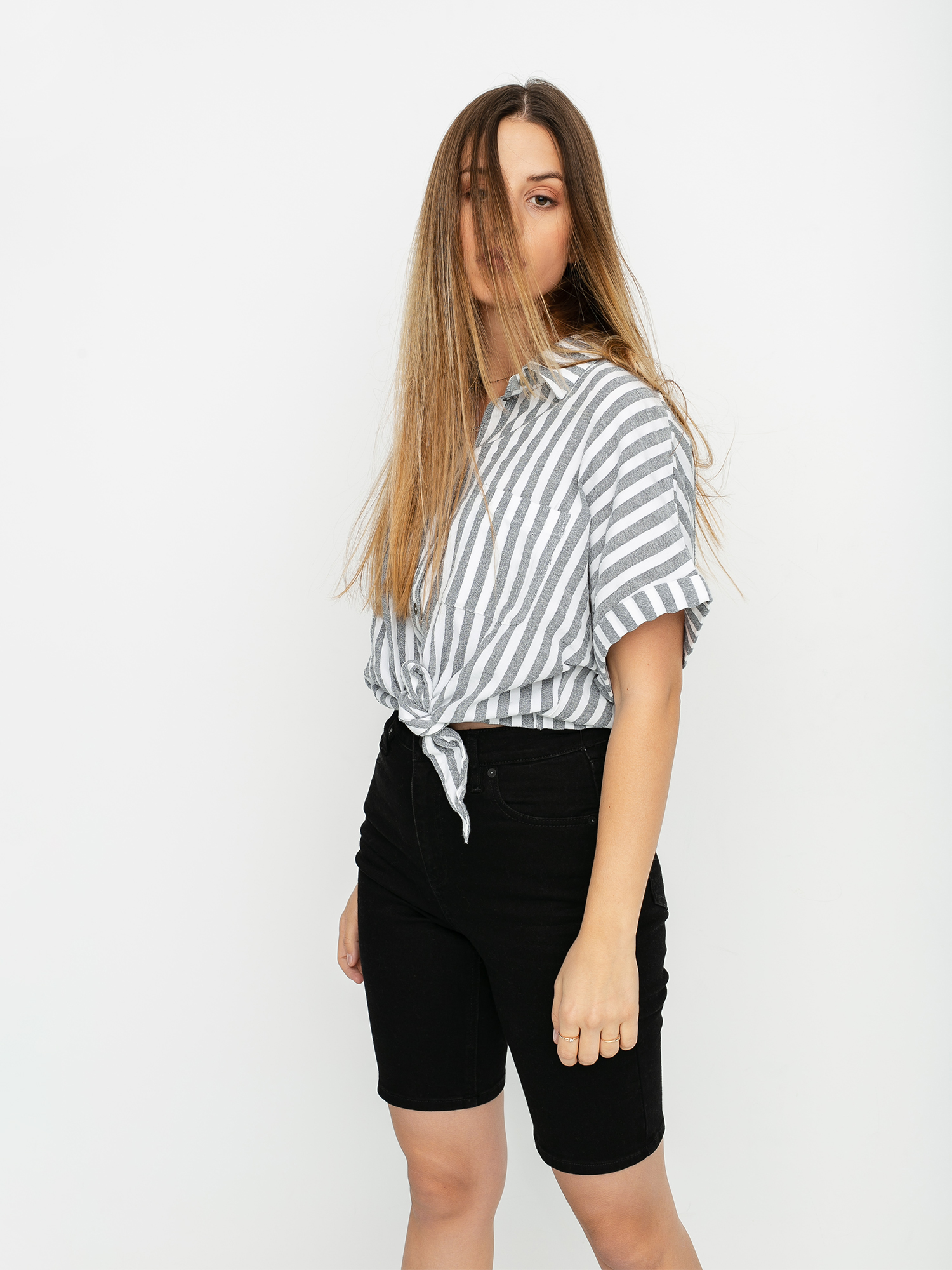 Koszula Roxy Full Time Dream Wmn (mood indigo lagos stripes)