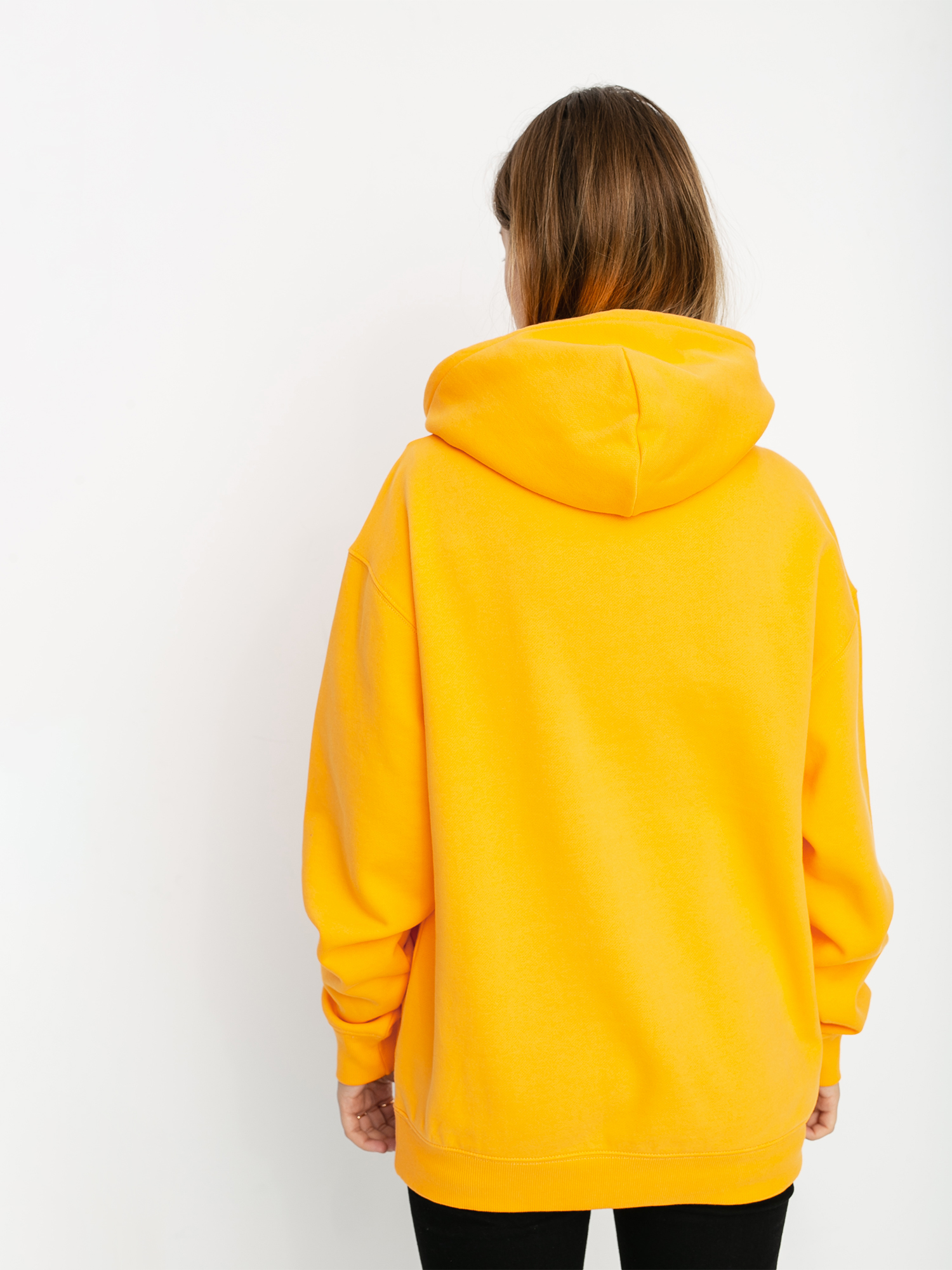 Bluza z kapturem Carhartt WIP Carhartt HD Wmn (pop orange/black)