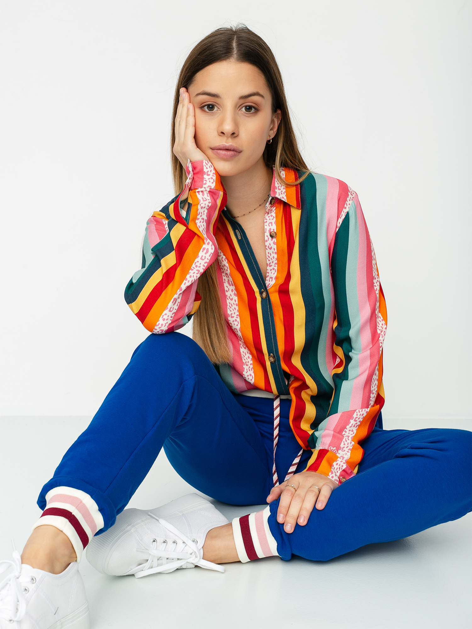 Koszula Femi Stories Olive Wmn (hstr)