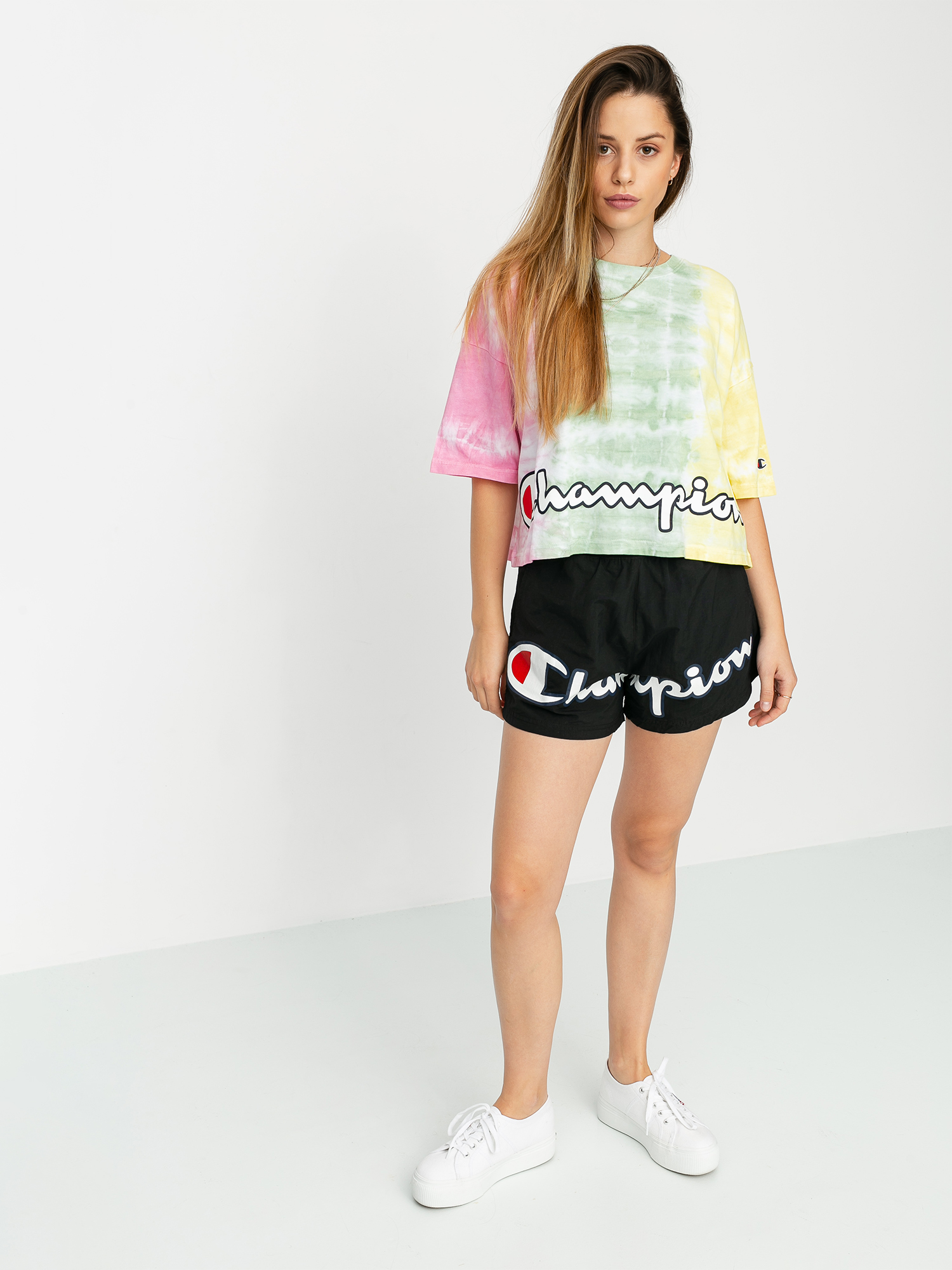 Szorty Champion Shorts 112661 Wmn (nbk)