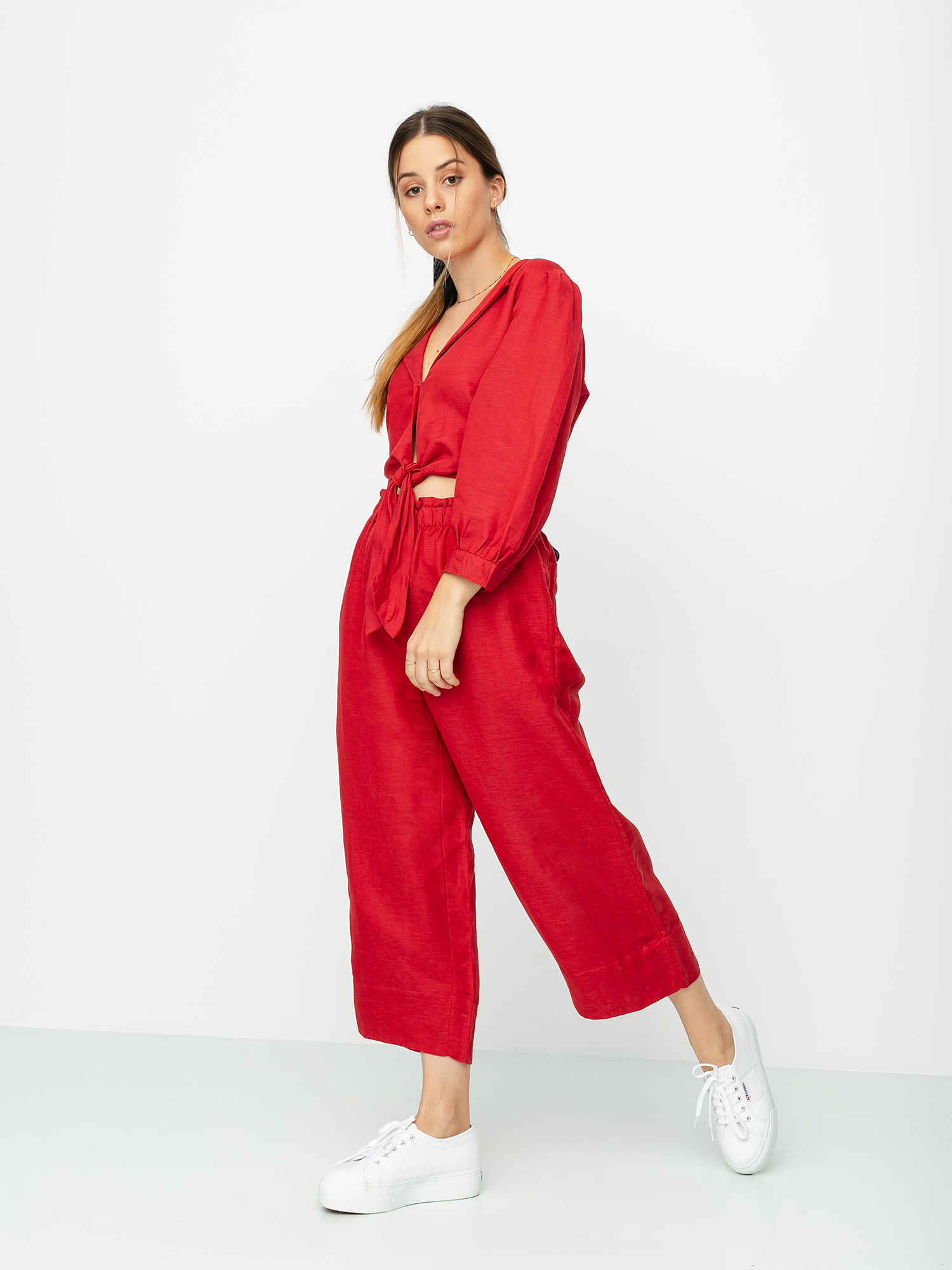 Koszula Brixton Eden Top Wmn (lava red)