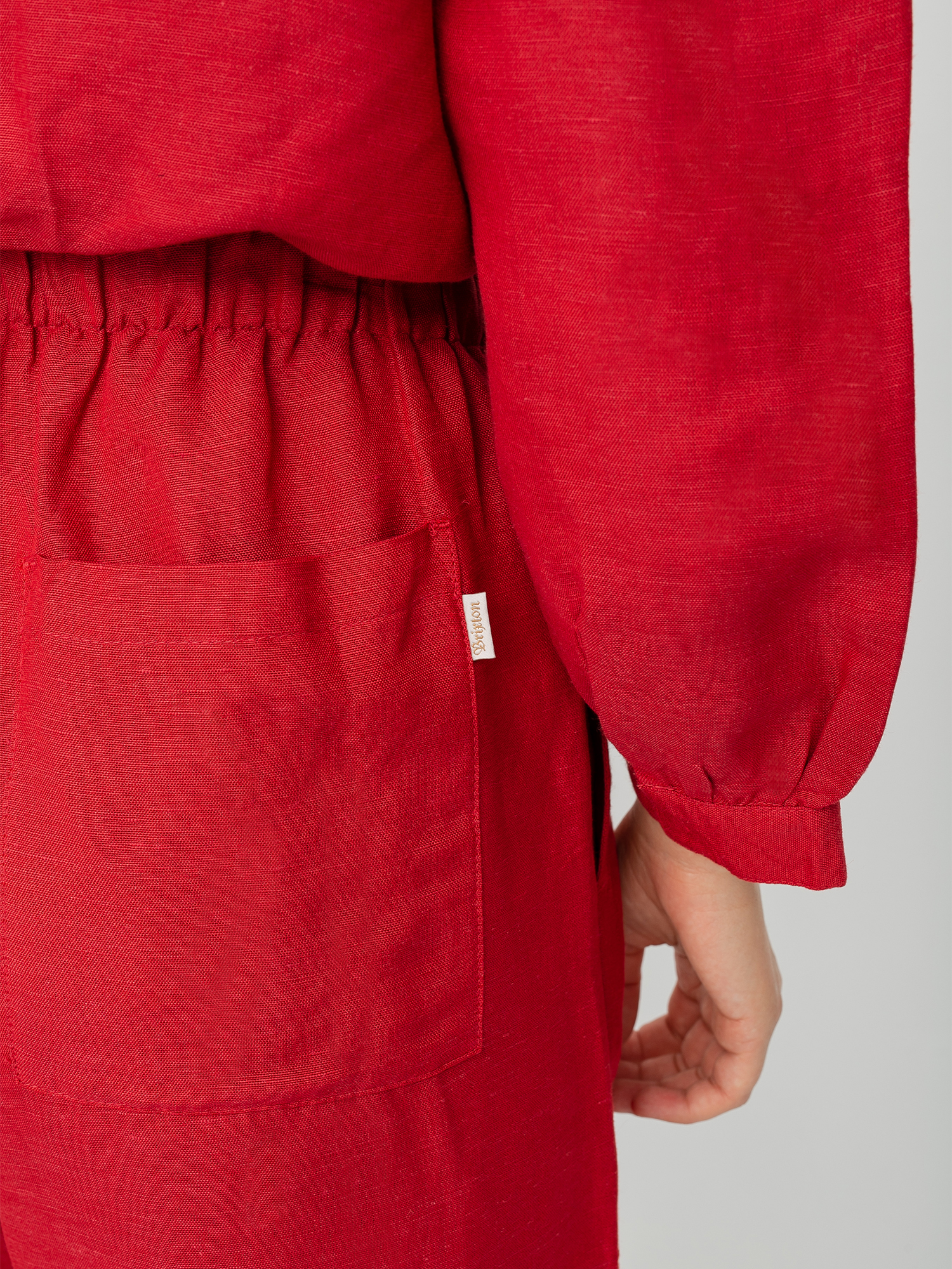 Spodnie Brixton Luna Wmn (lava red)