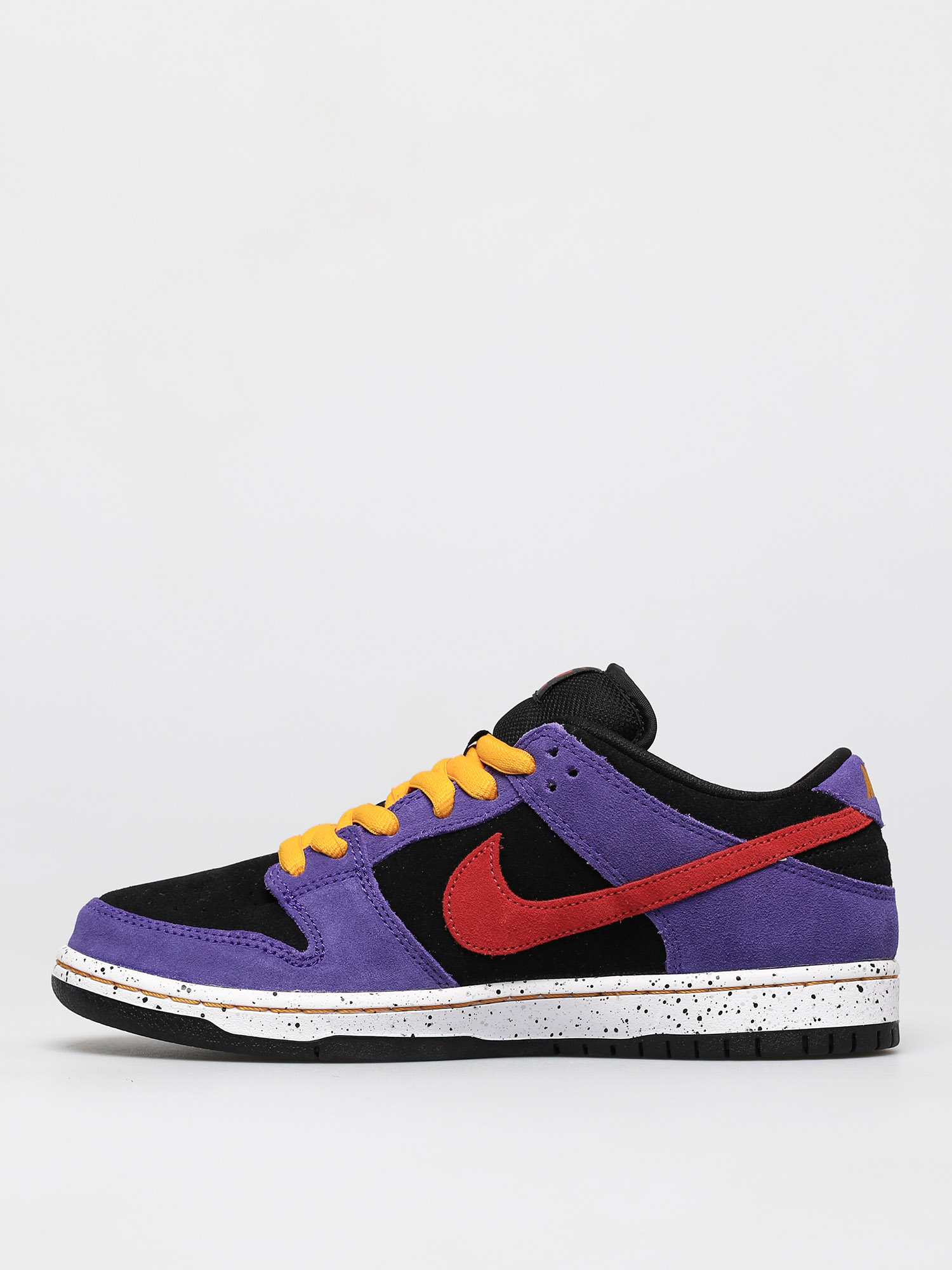 Buty Nike SB Dunk Low Pro (black/sunburst varsity purple taxi ACG)