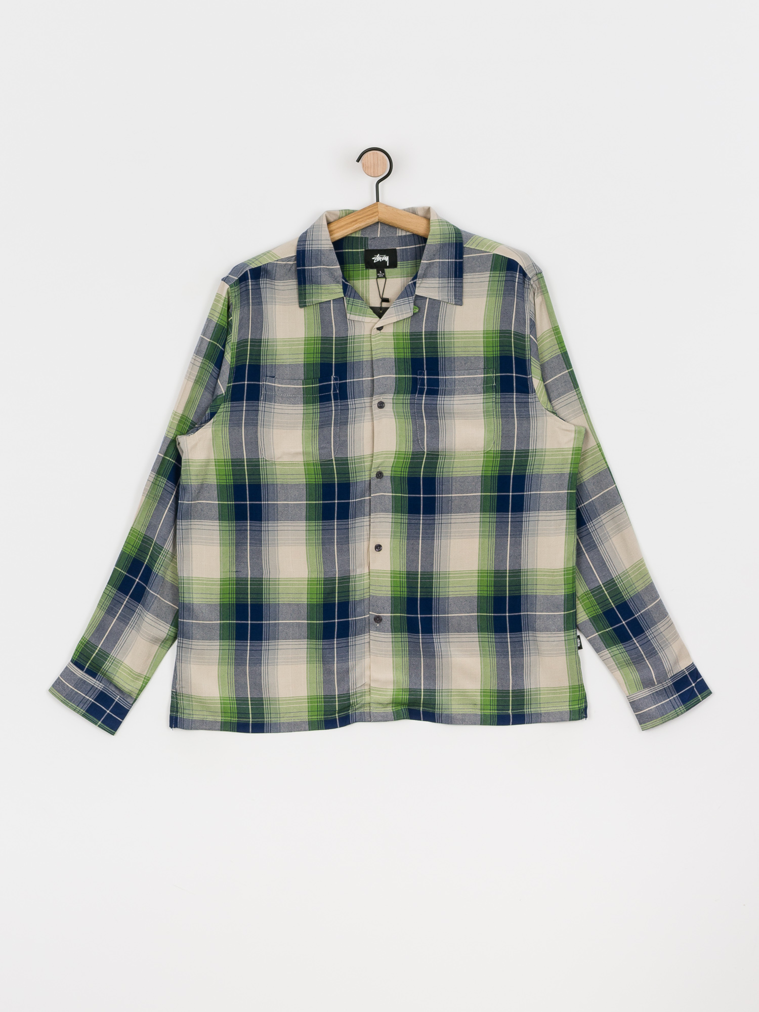 Koszula Stussy Rayon Plaid (blue)