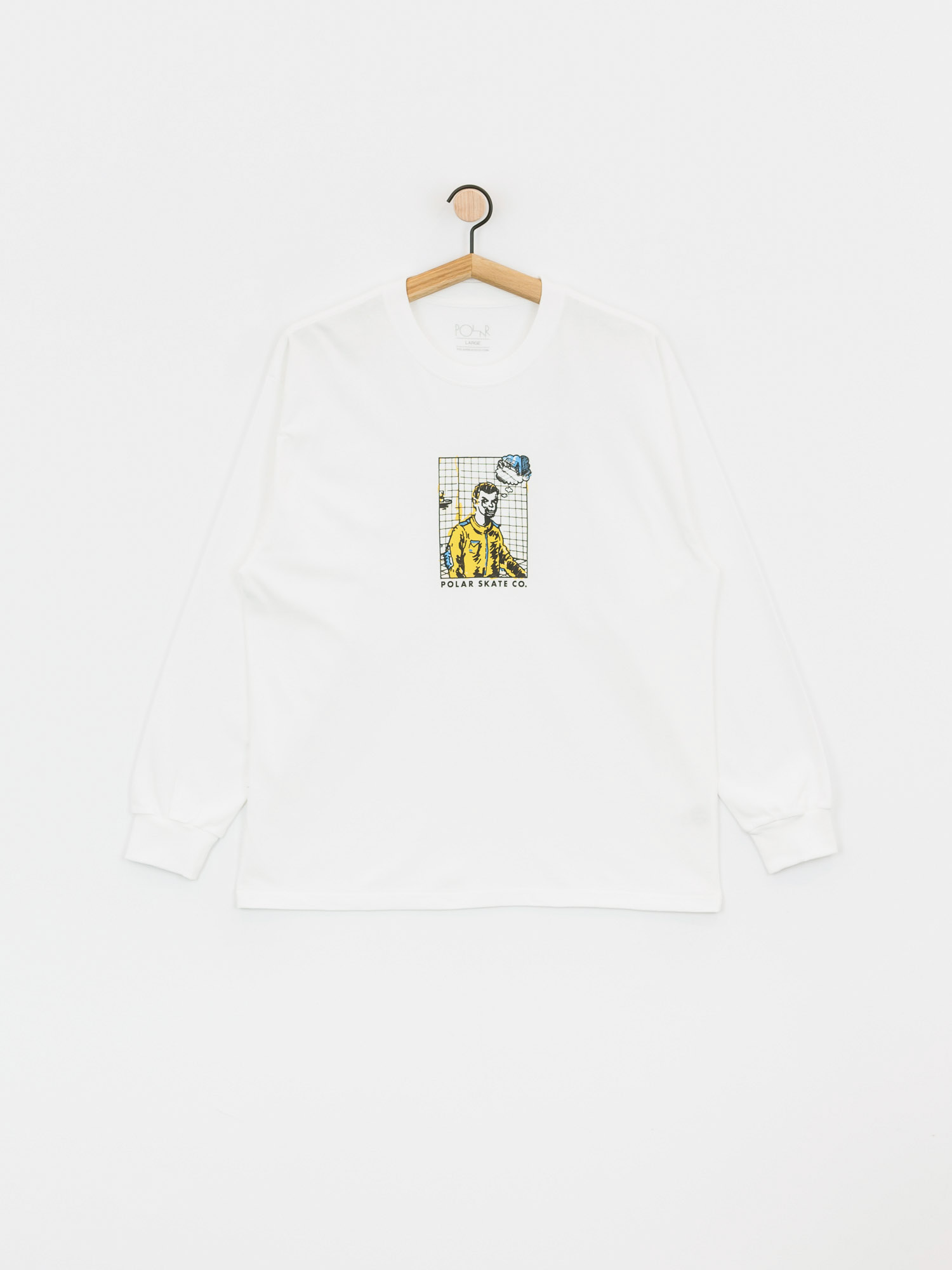 Longsleeve Polar Skate Medusa Desires (white)