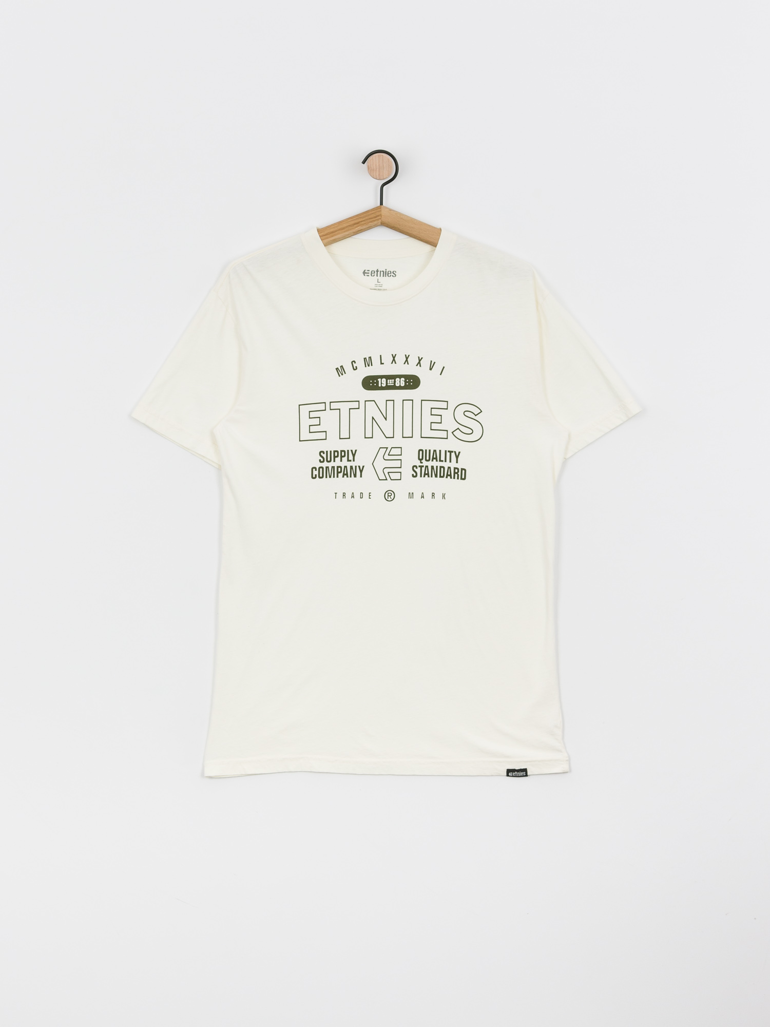 T-shirt Etnies Quality Standard (dirty white)