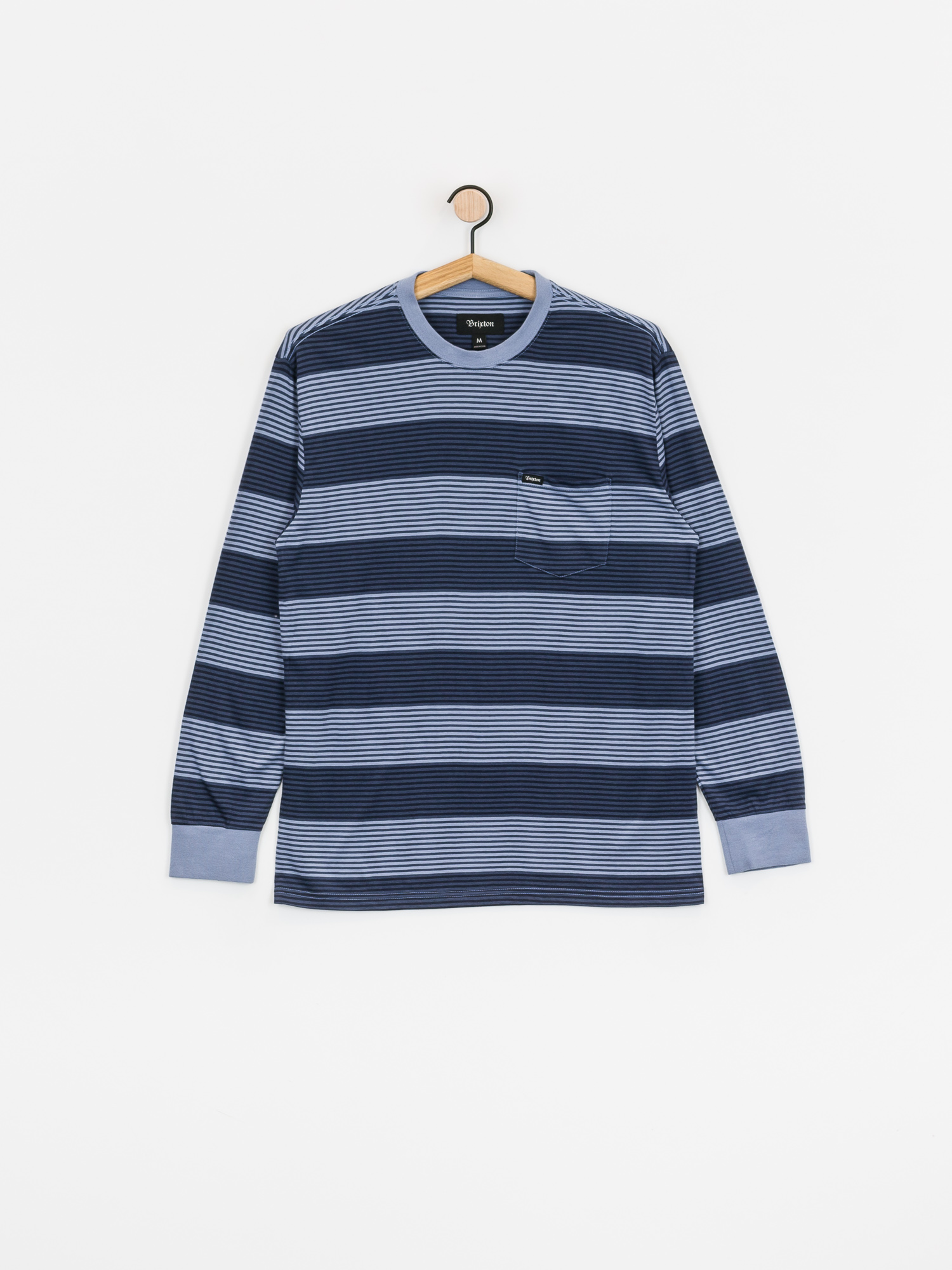 Longsleeve Brixton Hilt Pocket (twilight blue/washed navy)