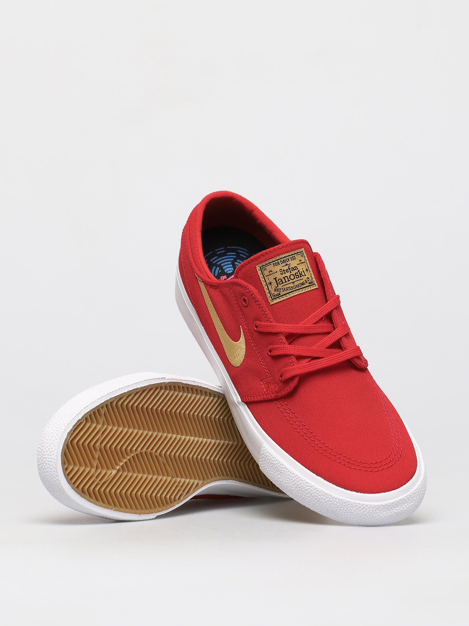 Buty Nike SB Zoom Janoski Canvas Rm (university red/club gold university red)