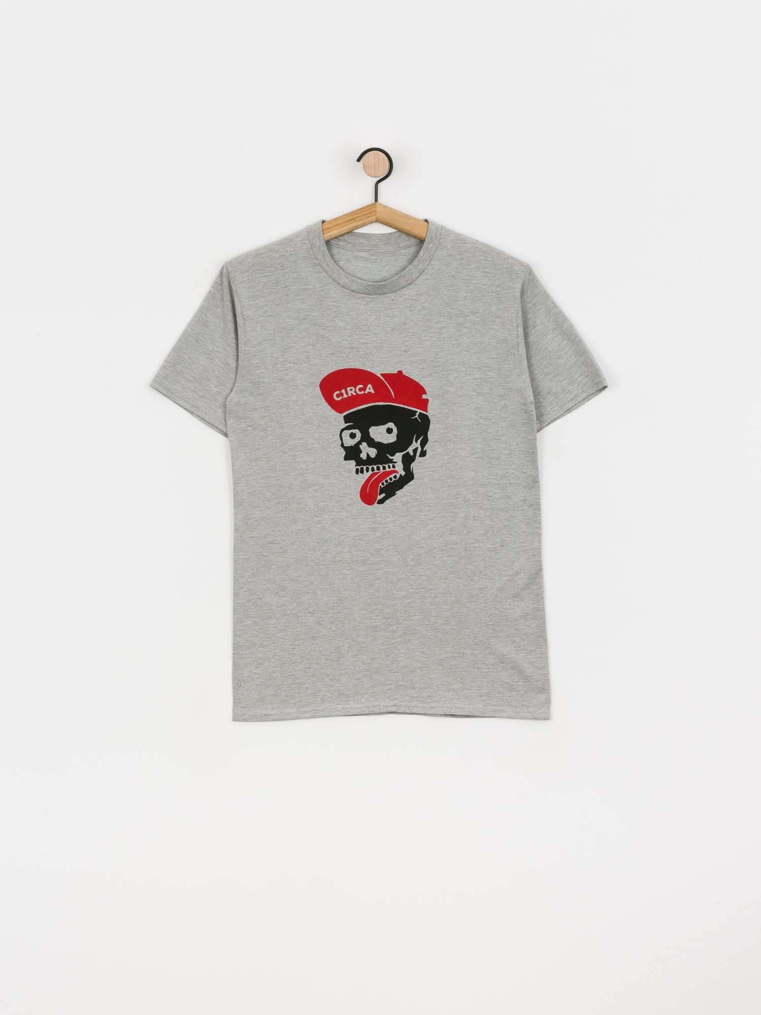 T-shirt Circa Funny Skull (athletic grey)