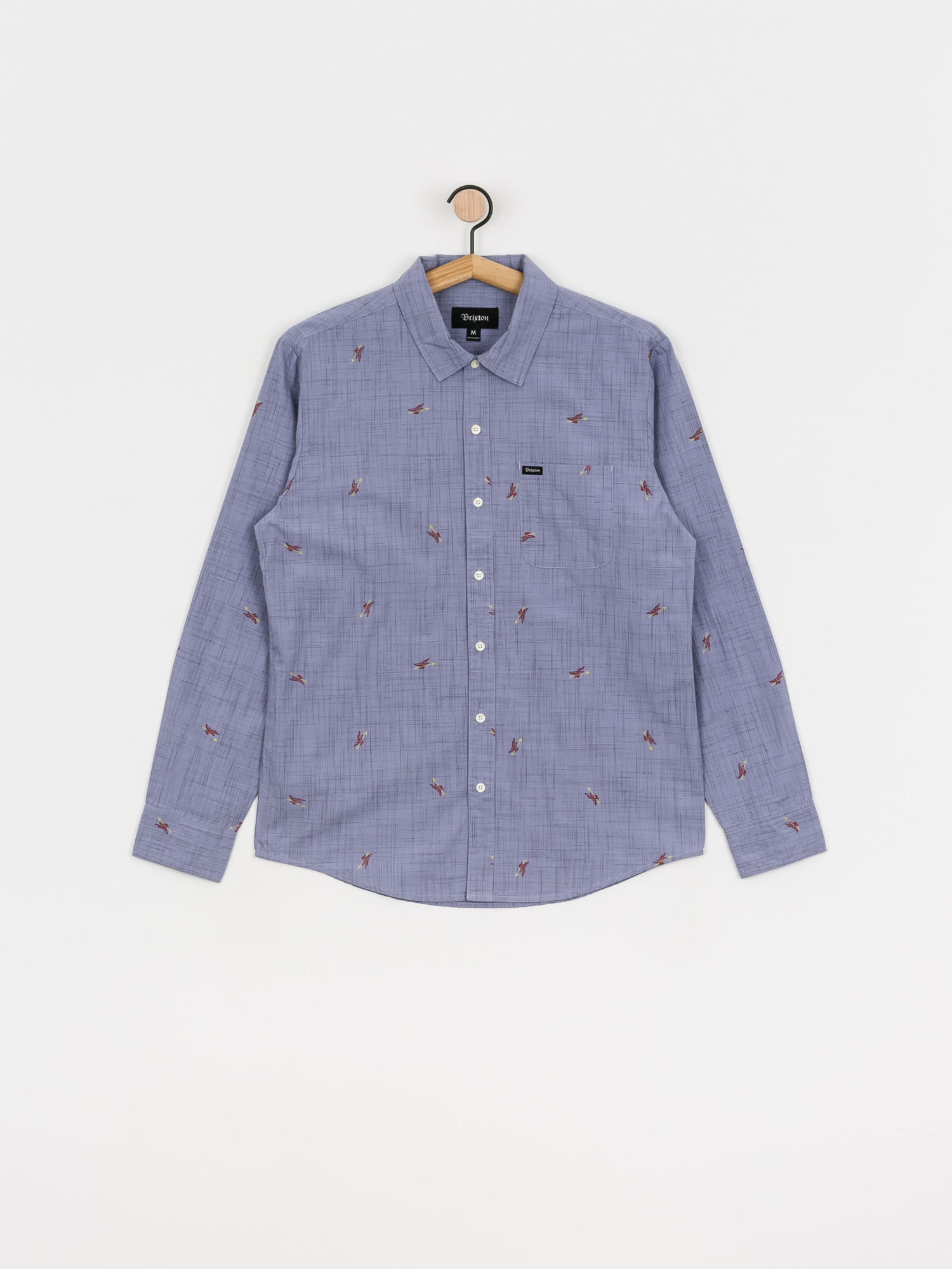 Koszula Brixton Charter Print Ls (twilight blue)
