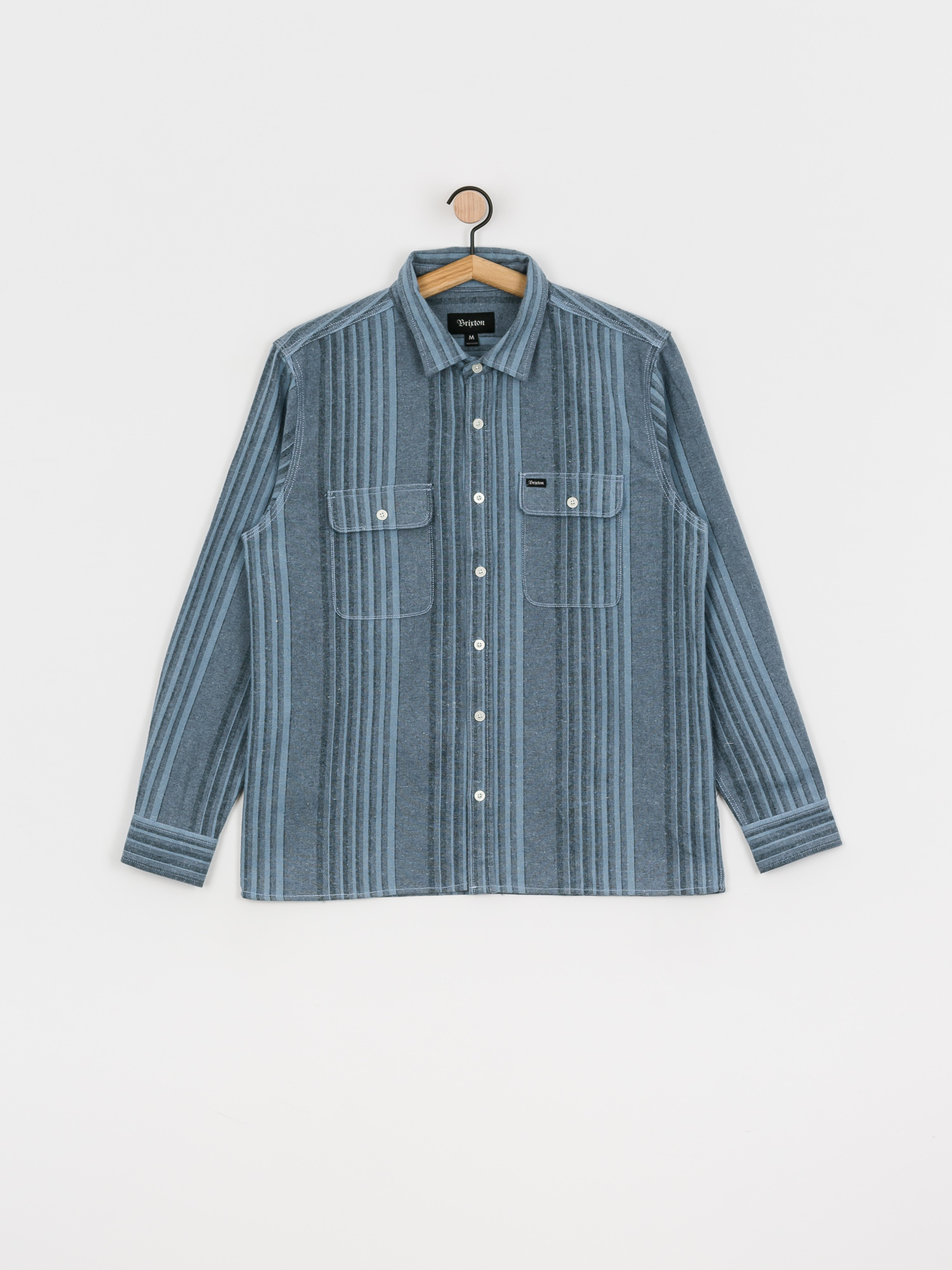 Koszula Brixton Archie Flannel (heather blue/washed navy)