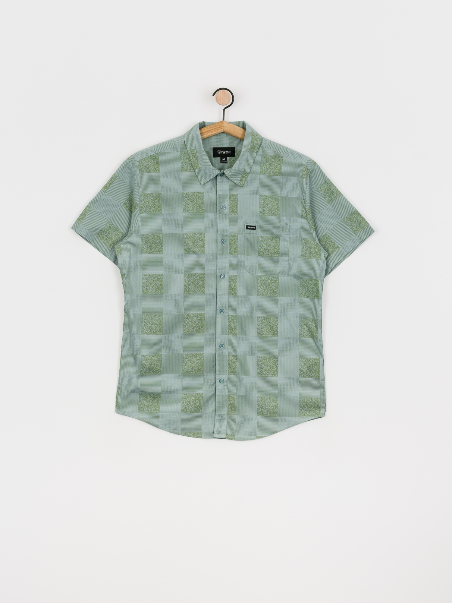 Koszula Brixton Charter Plaid Wvn (leaf)