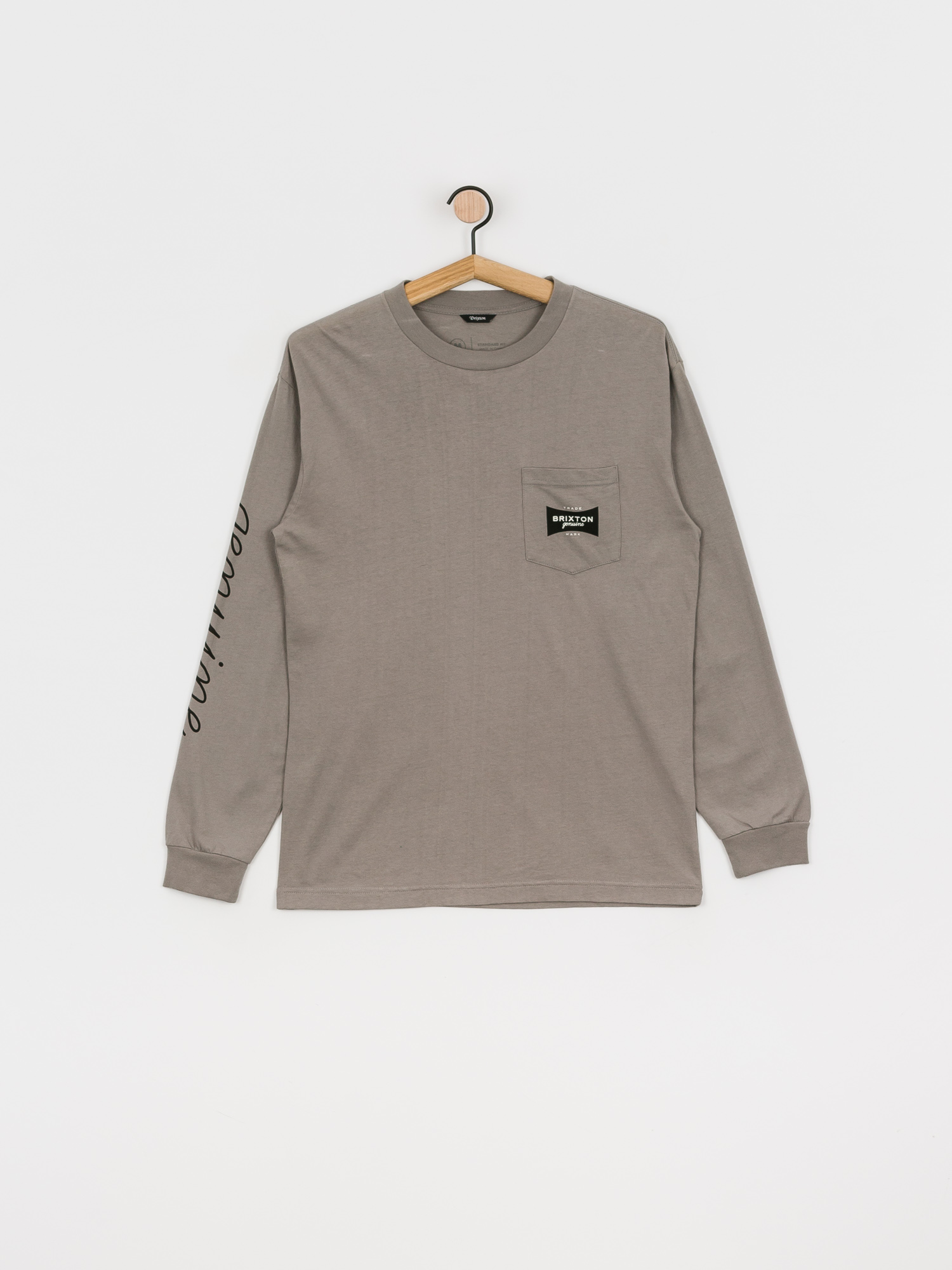 Longsleeve Brixton Ramsey Sv Ls Pkt Stt (cement)